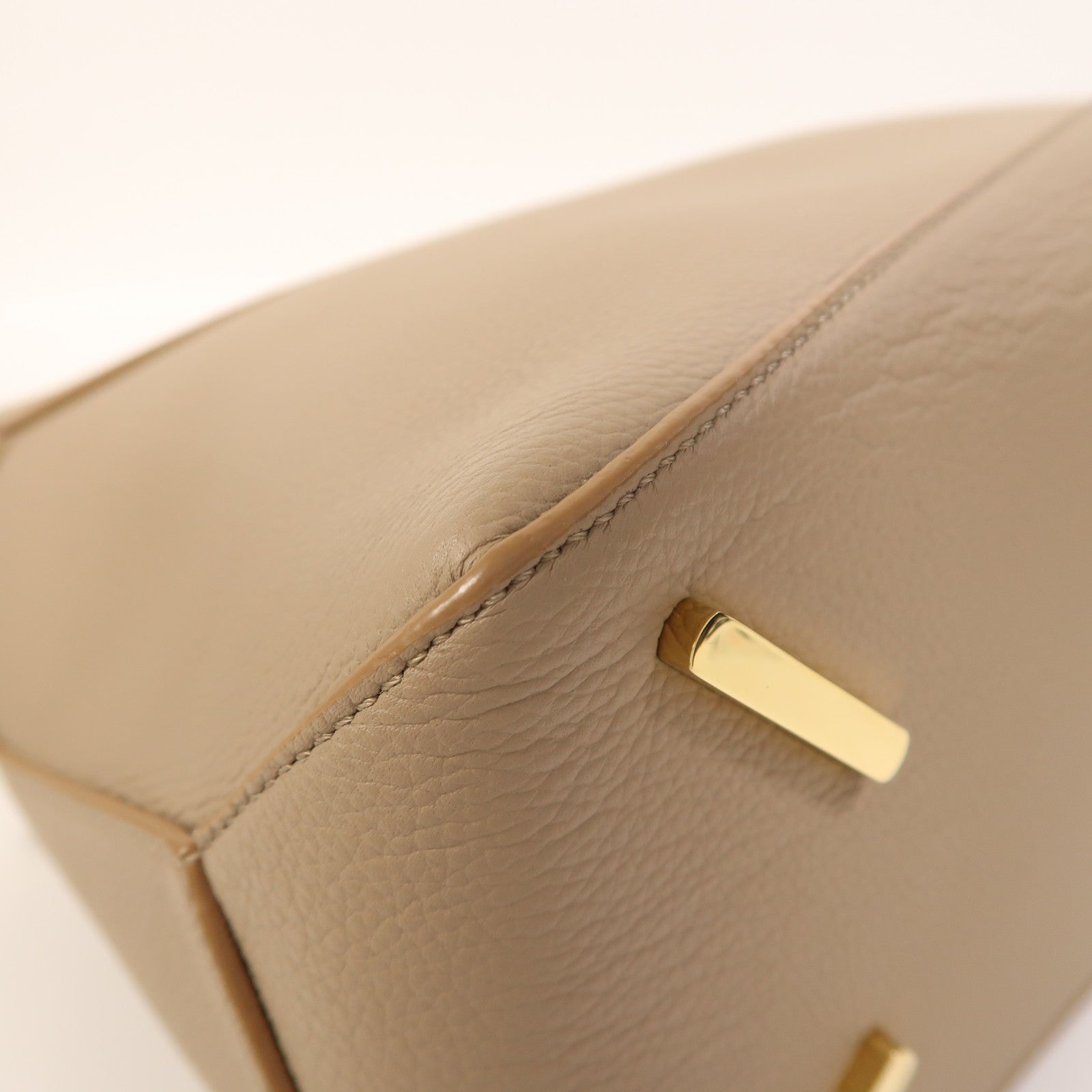 LOEWE 牛皮皮革Puzzle Medium金扣手挽肩背兩用袋