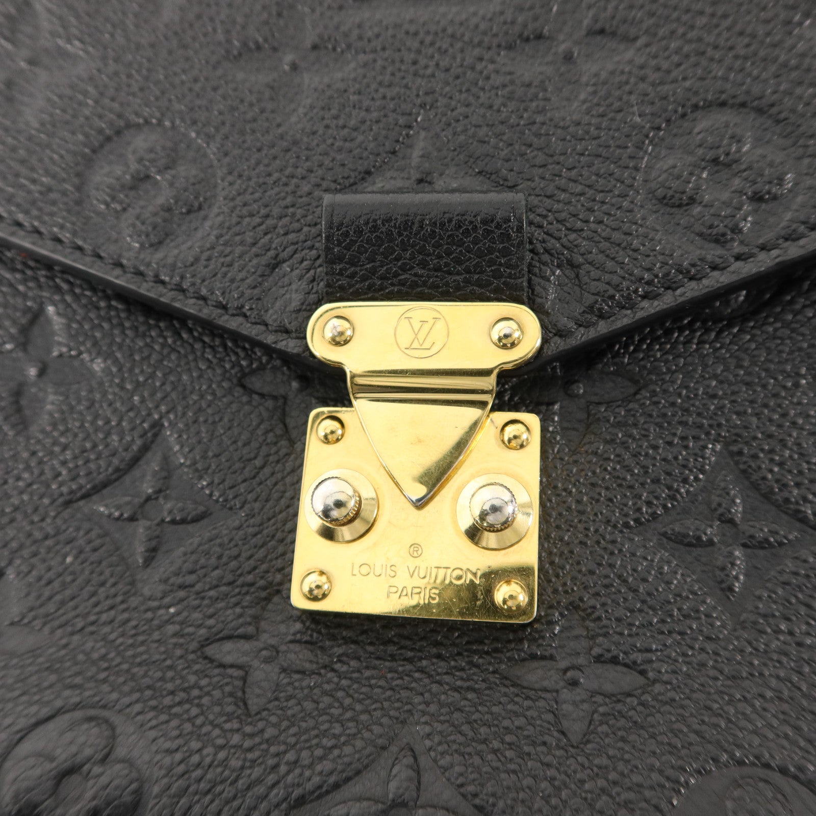 LOUIS VUITTON Monogram Empreinte Pochette Metis手挽肩背兩用袋