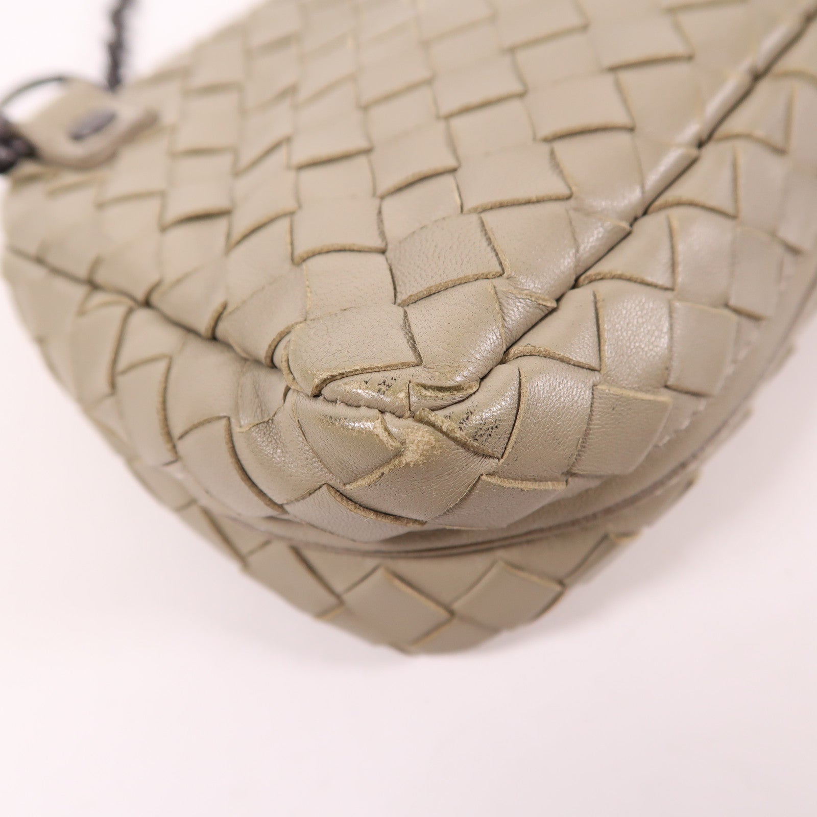 BOTTEGA VENETA 牛皮皮革Shoulder Bag鏈帶肩背袋