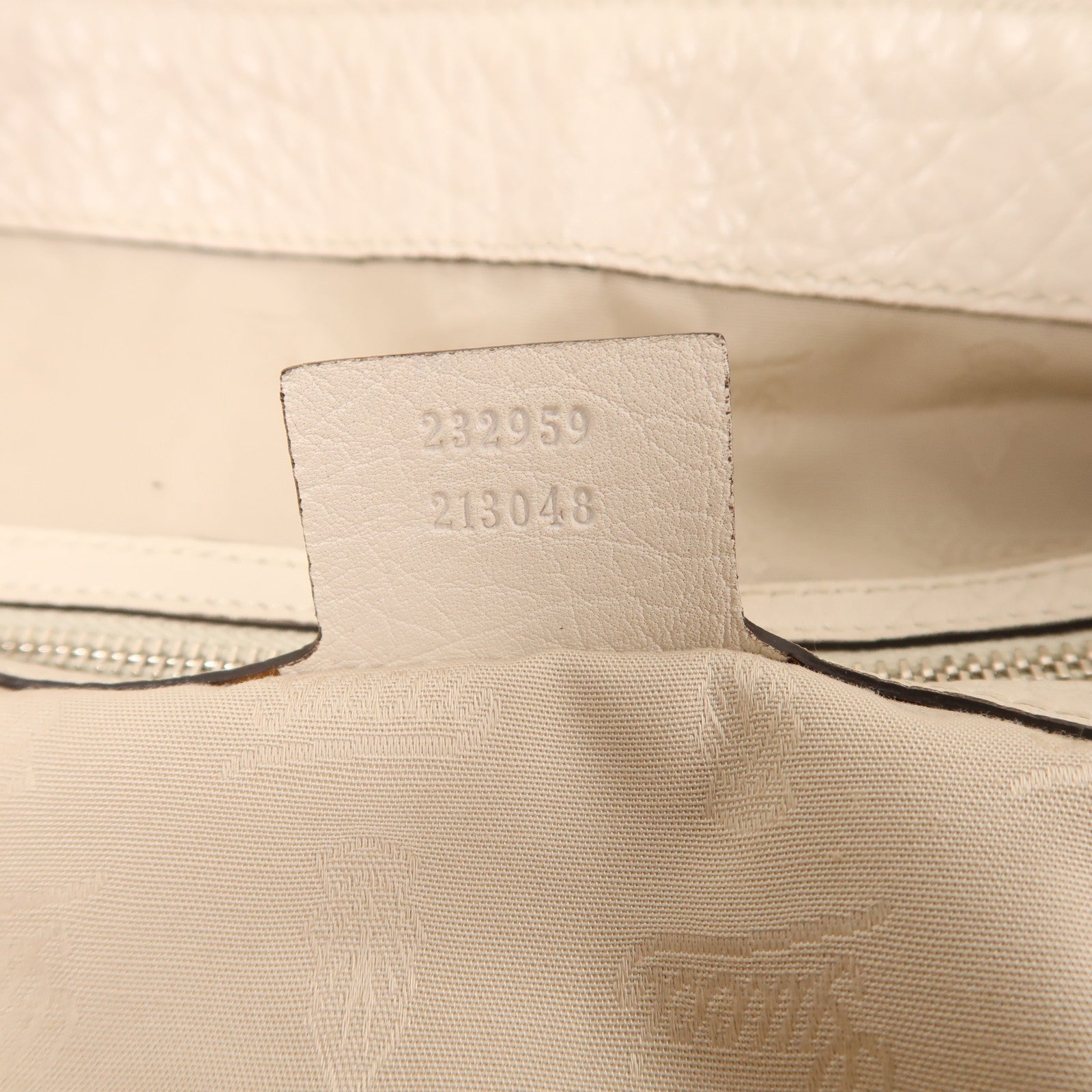 GUCCI 帆布Hand Bag銀扣手挽袋