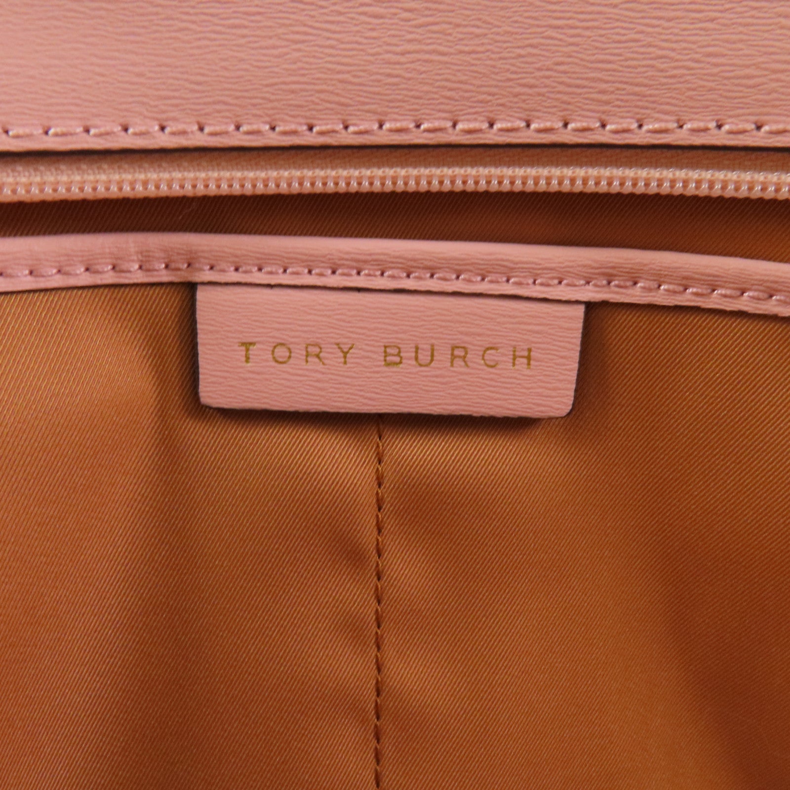 Tory Burch 牛皮皮革Tote Bag金扣肩背袋