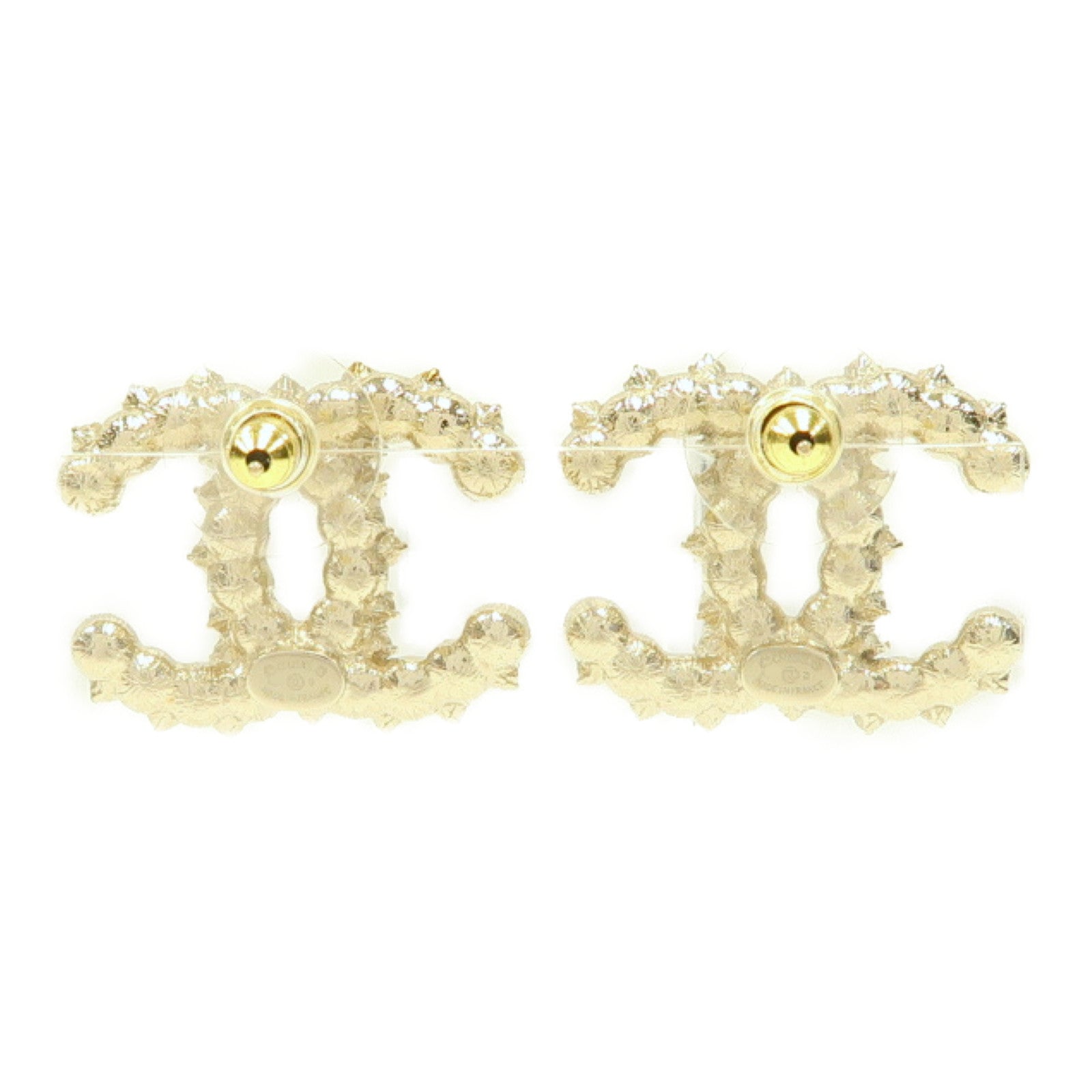 CHANEL 金屬Earrings耳環金色