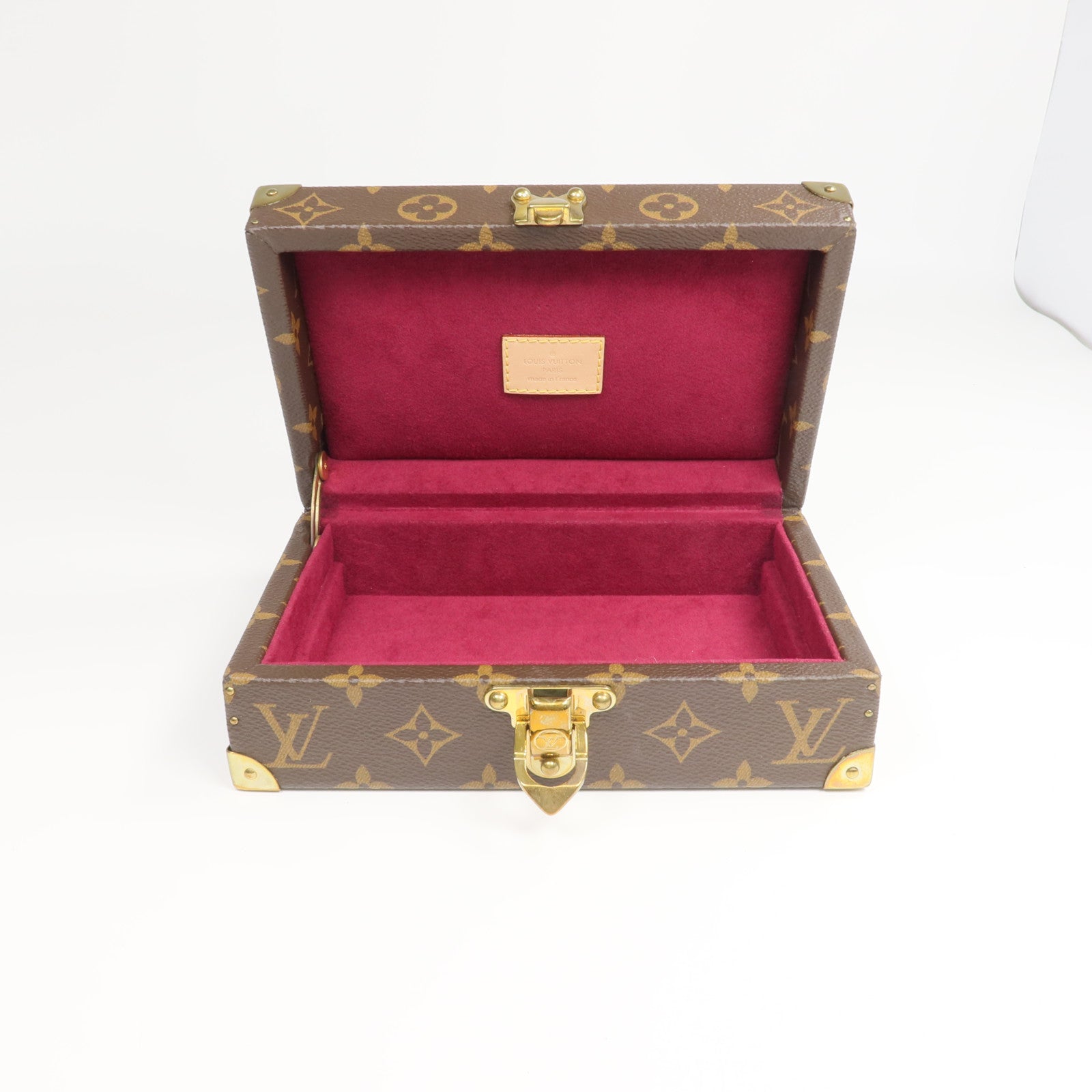 LOUIS VUITTON Monogram Coffret Jewelry Box珠寶盒