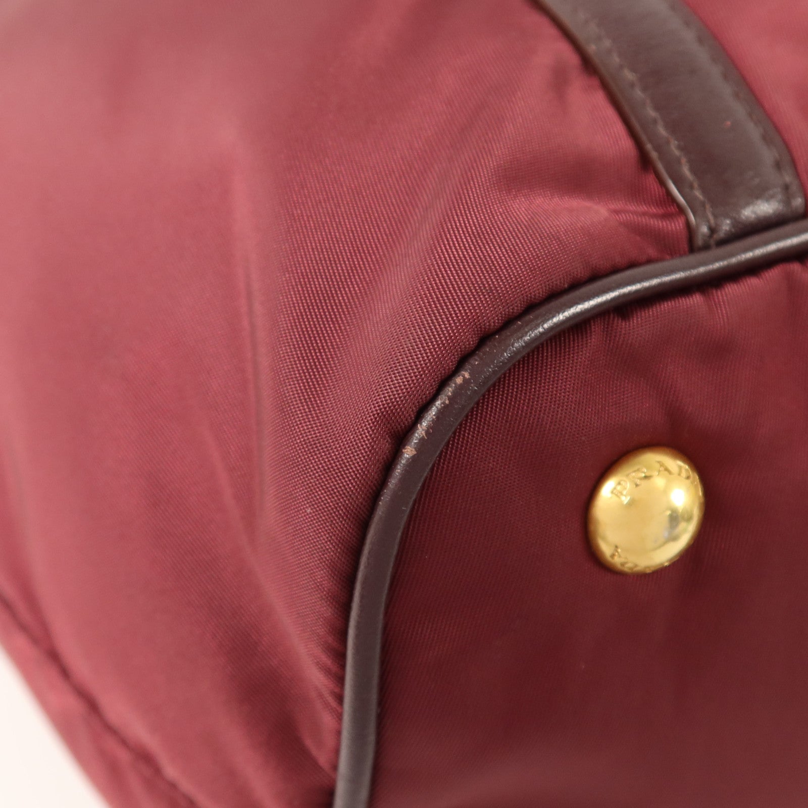 PRADA 尼龍2Way Shoulder金扣肩背袋