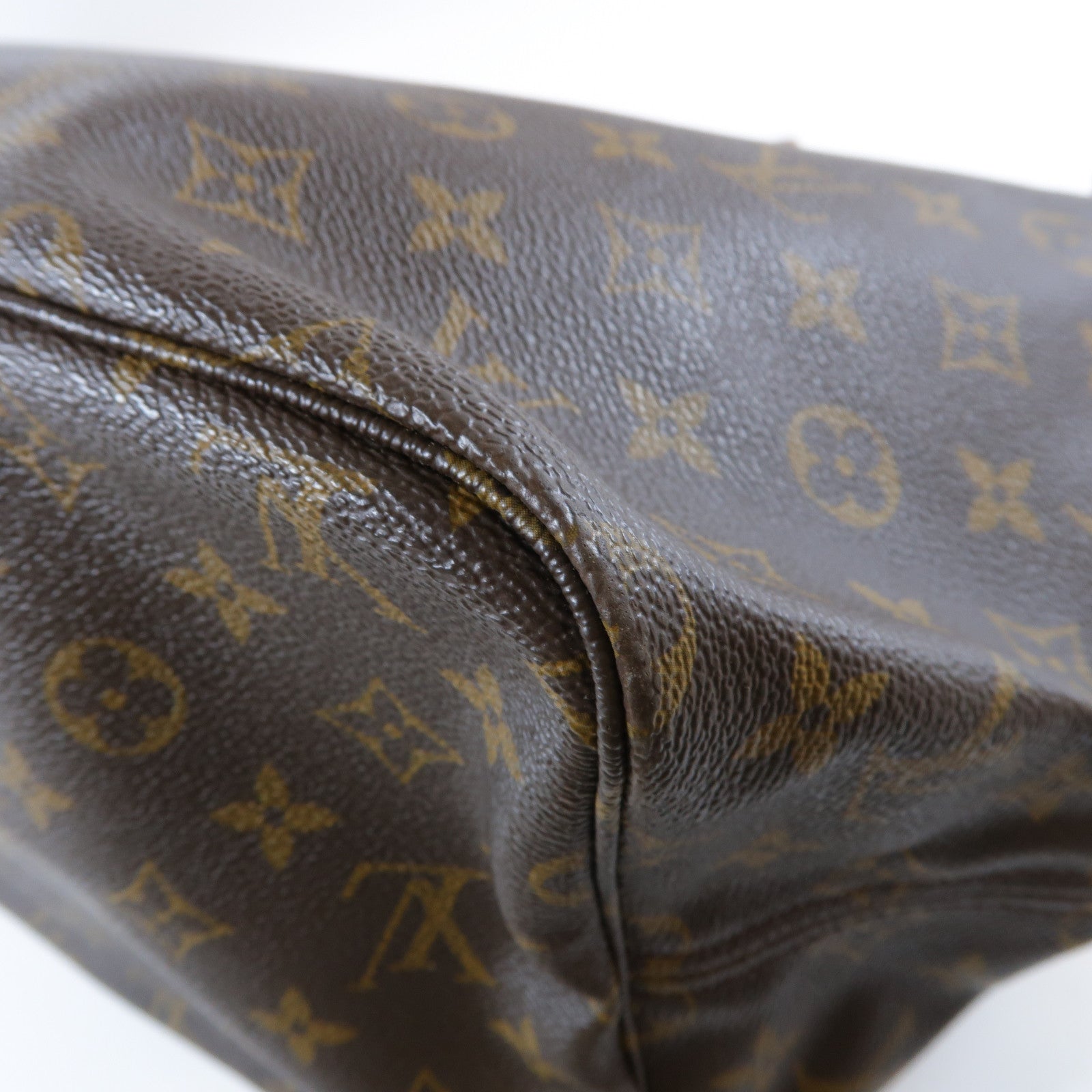 LOUIS VUITTON **【激減優惠】Monogram Neverfull GM金扣肩背袋啡色