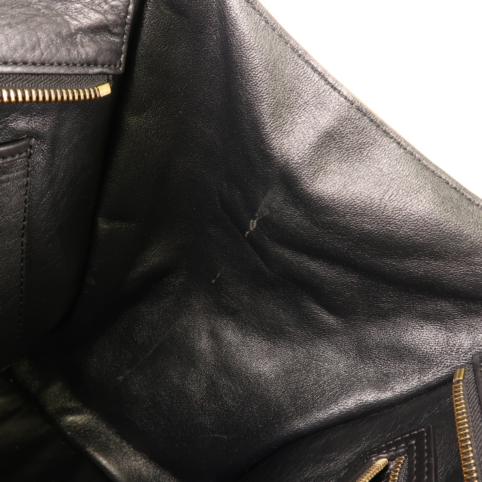 CELINE 牛皮/麂皮皮革Mini Luggage金扣手挽袋