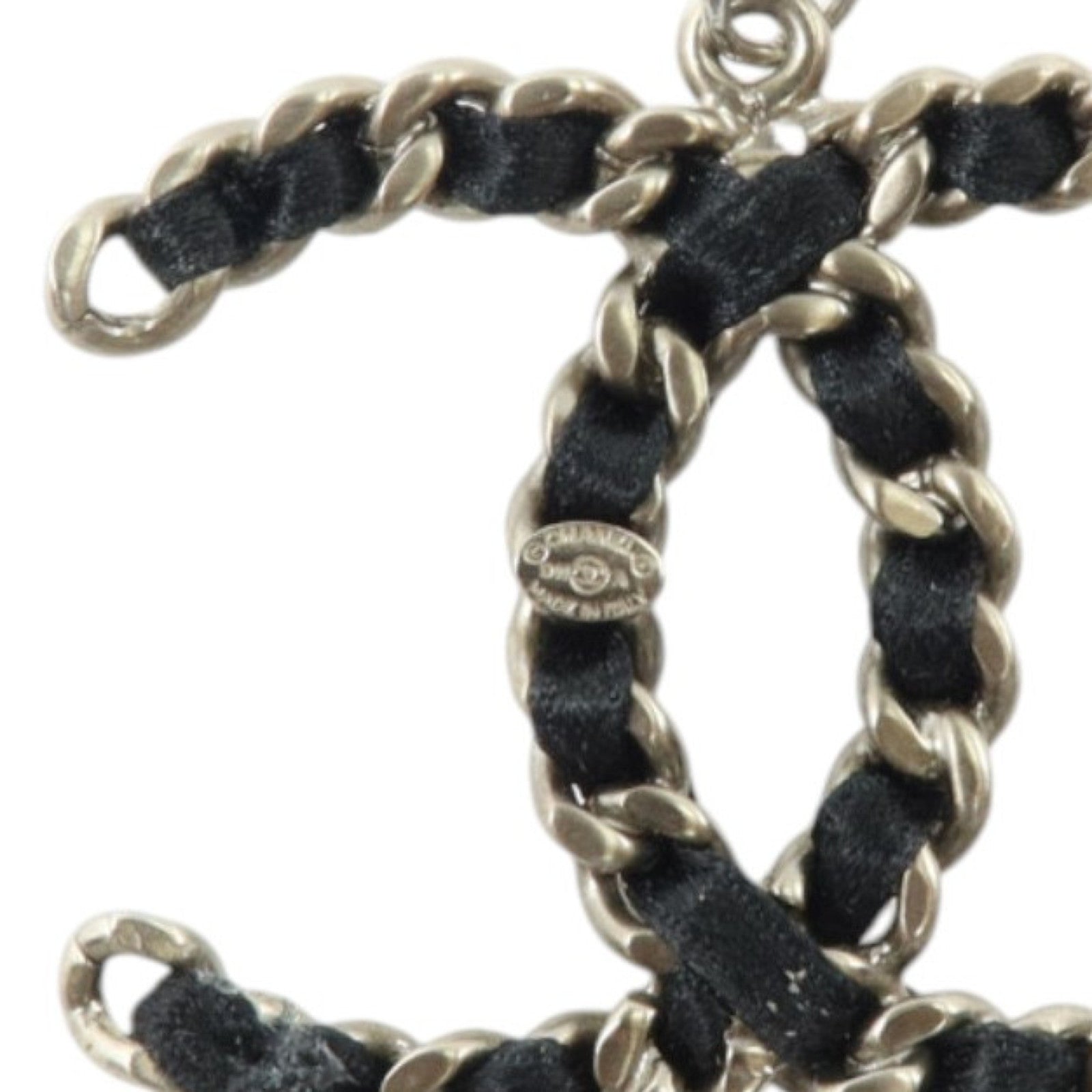 CHANEL 金屬/皮革Necklace項鏈