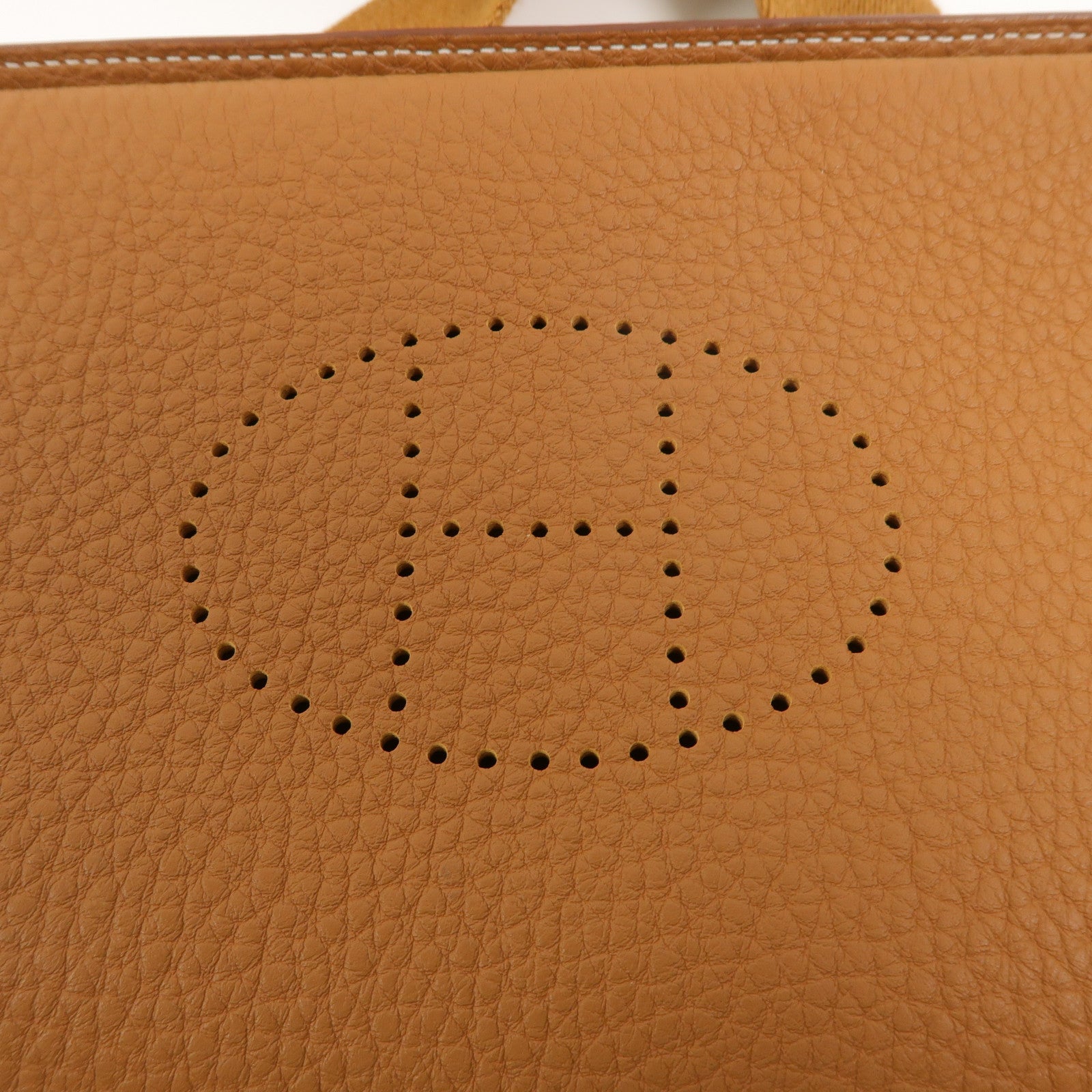 HERMES Togo皮革Videpoches肩背袋Gold