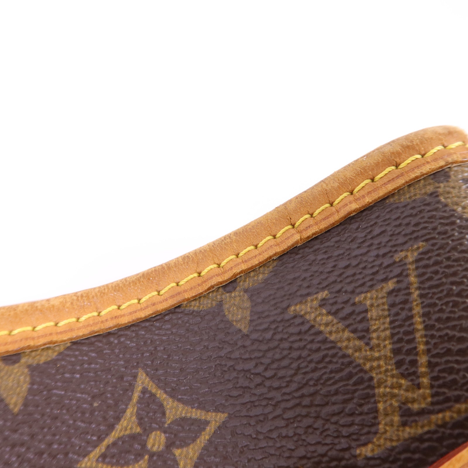 LOUIS VUITTON Monogram Neverfull MM金扣手挽袋