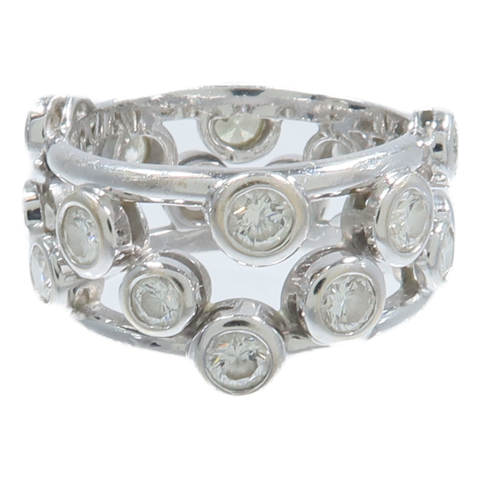 JEWELRY 18K白金Diamond Ring鑽石戒指