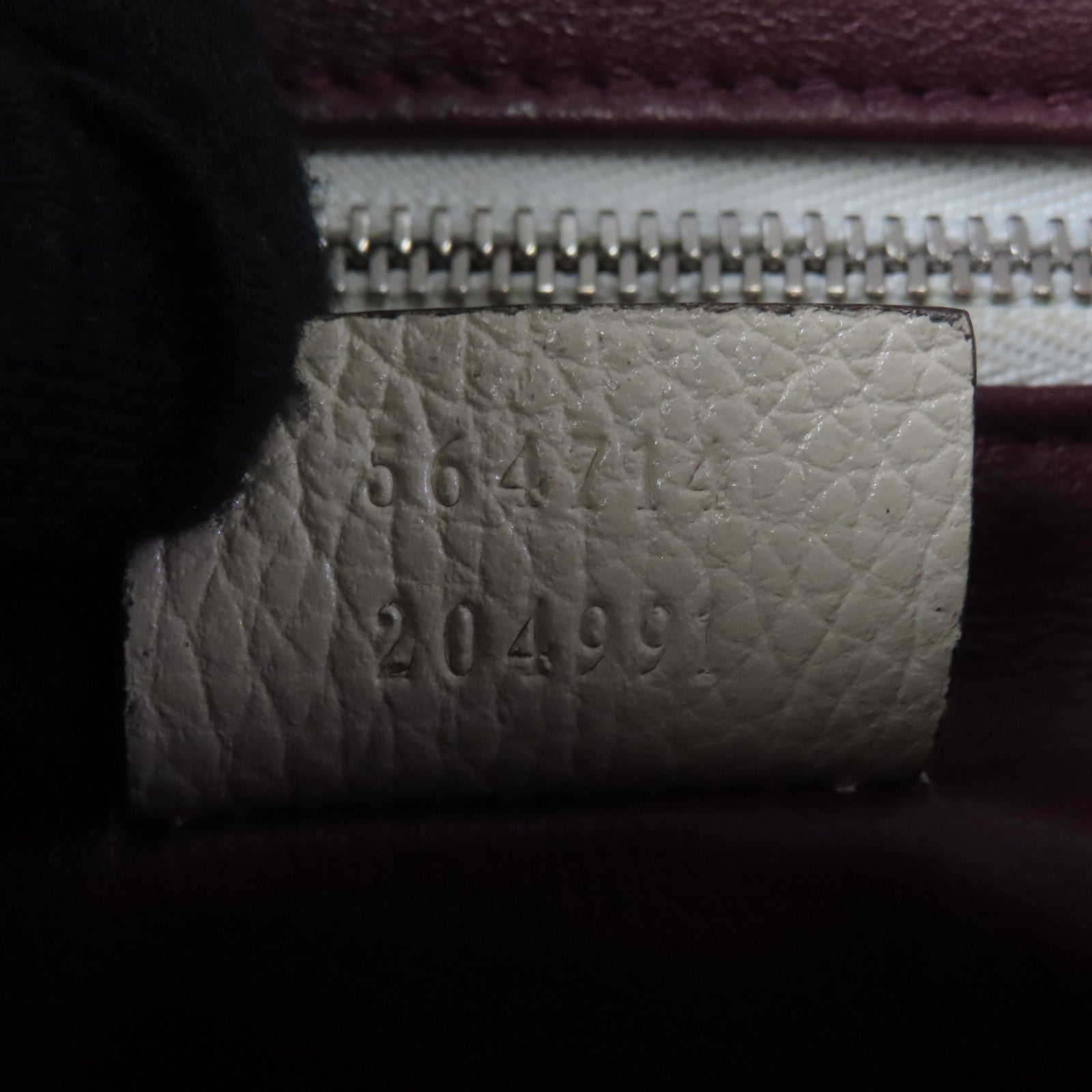 GUCCI 牛皮皮革Zumi Medium Bag手挽肩背兩用袋白色