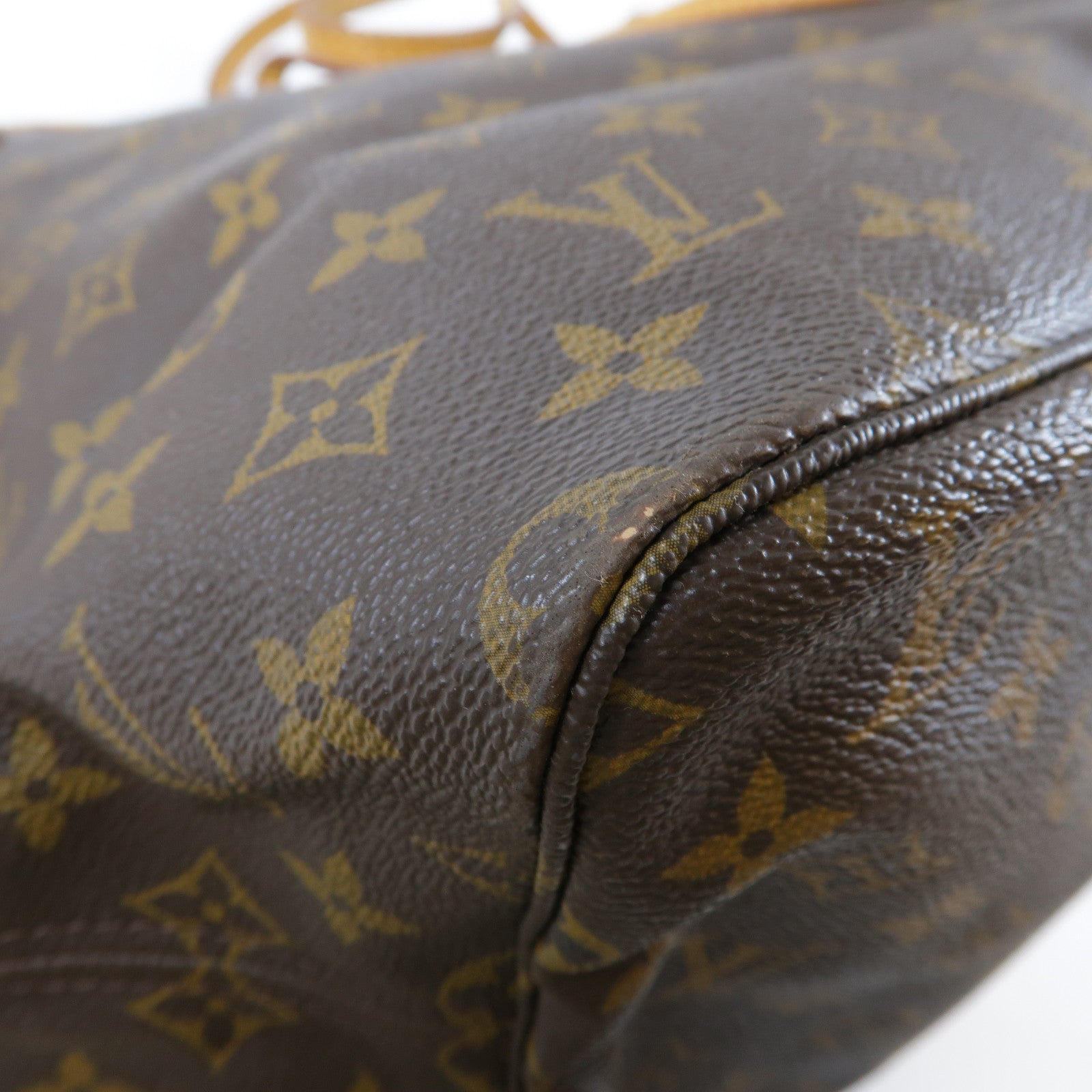 LOUIS VUITTON **【激減優惠】Monogram Neverfull GM金扣肩背袋啡色