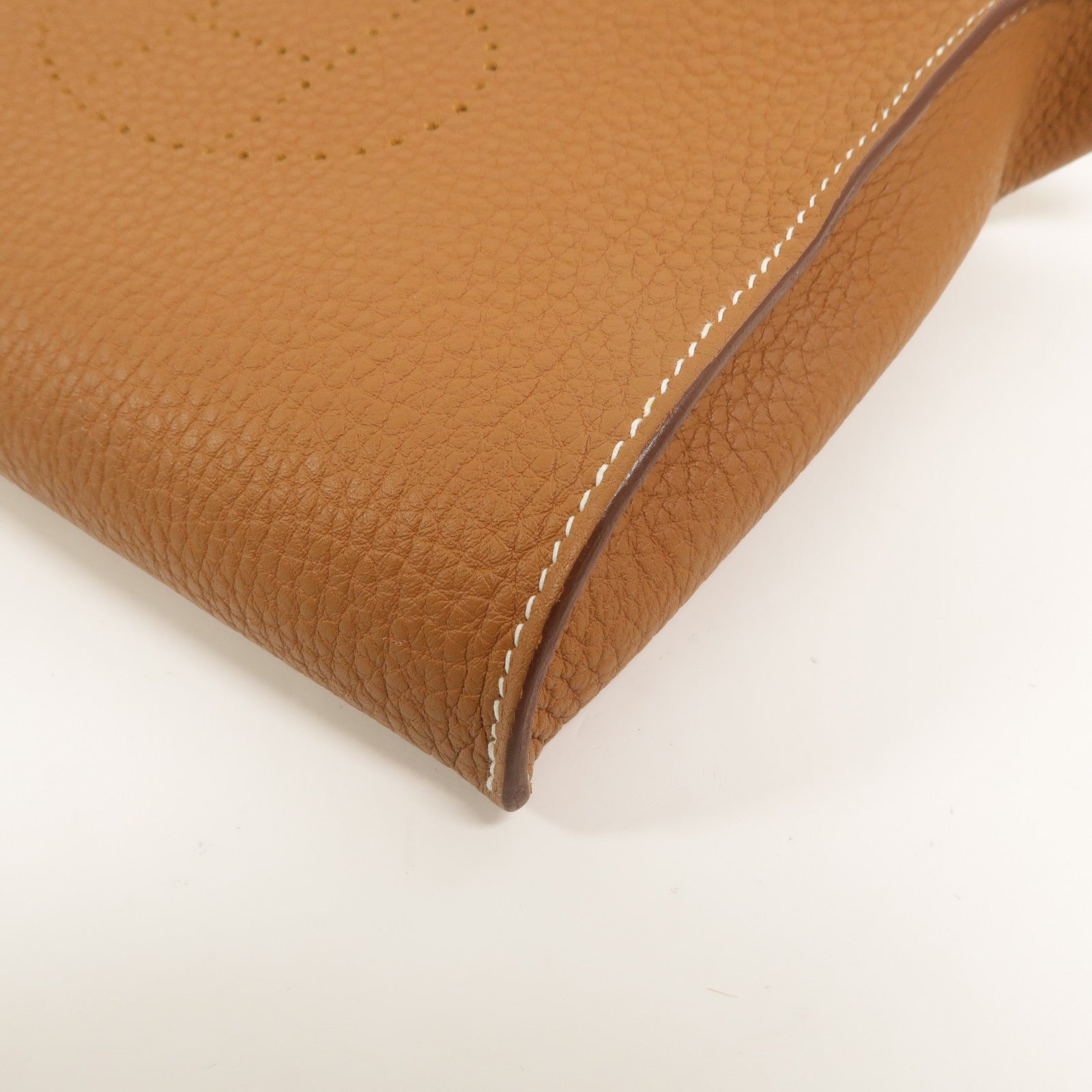 HERMES Togo皮革Videpoches肩背袋Gold