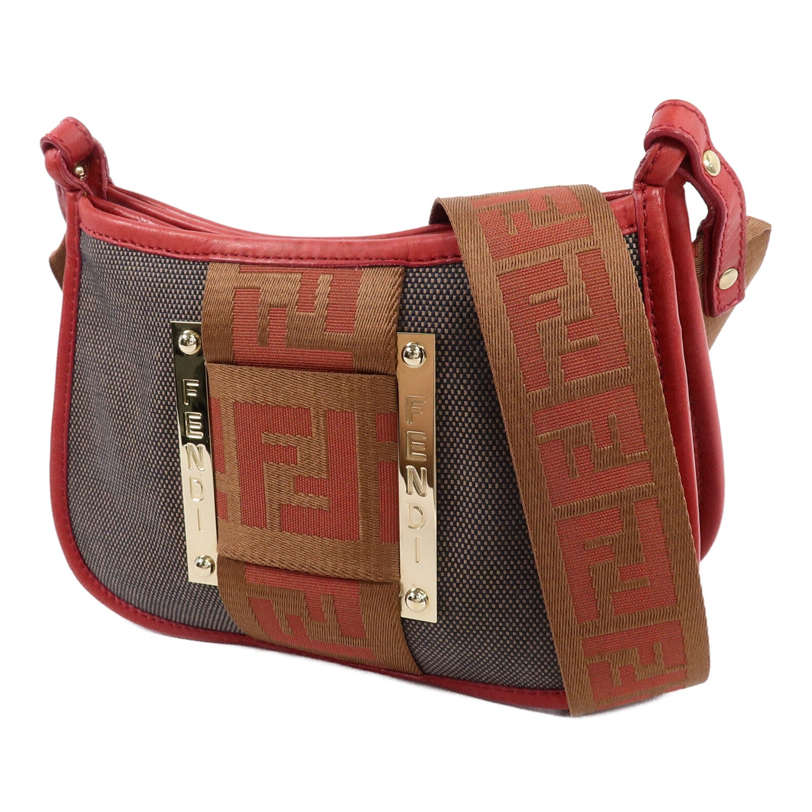 FENDI 帆布Shoulder Bag肩背袋