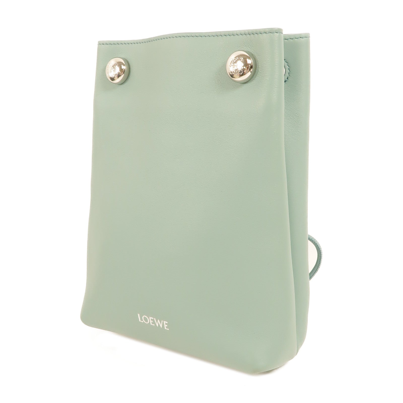 LOEWE 牛皮皮革Pebble Pouch肩背袋