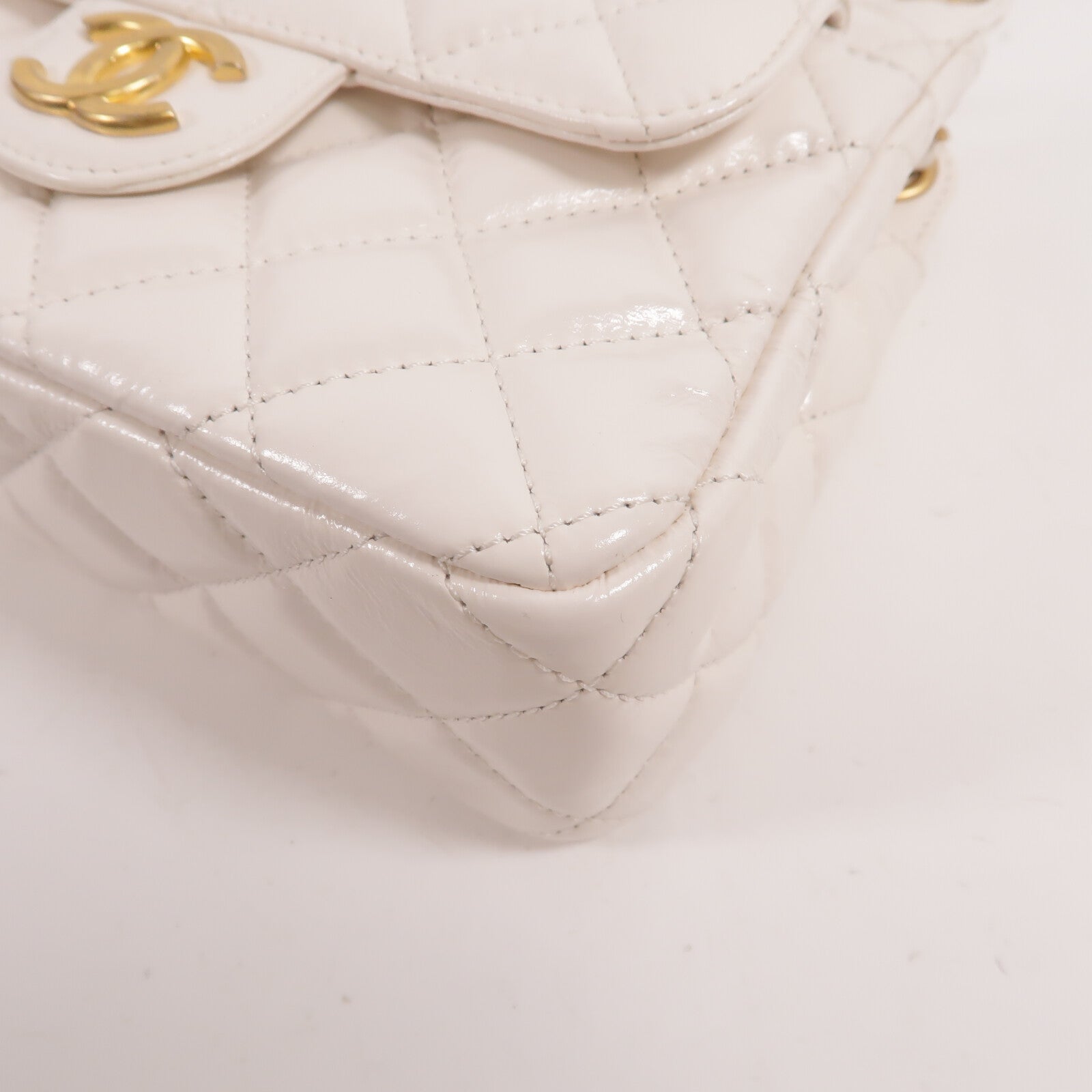 CHANEL 牛皮皮革Hobo Small鏈帶肩背袋