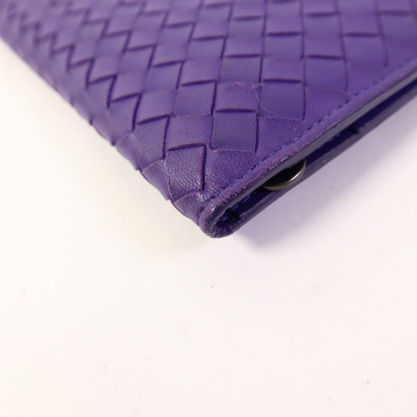 BOTTEGA VENETA 羊皮皮革Bifold Long Wallet長錢包