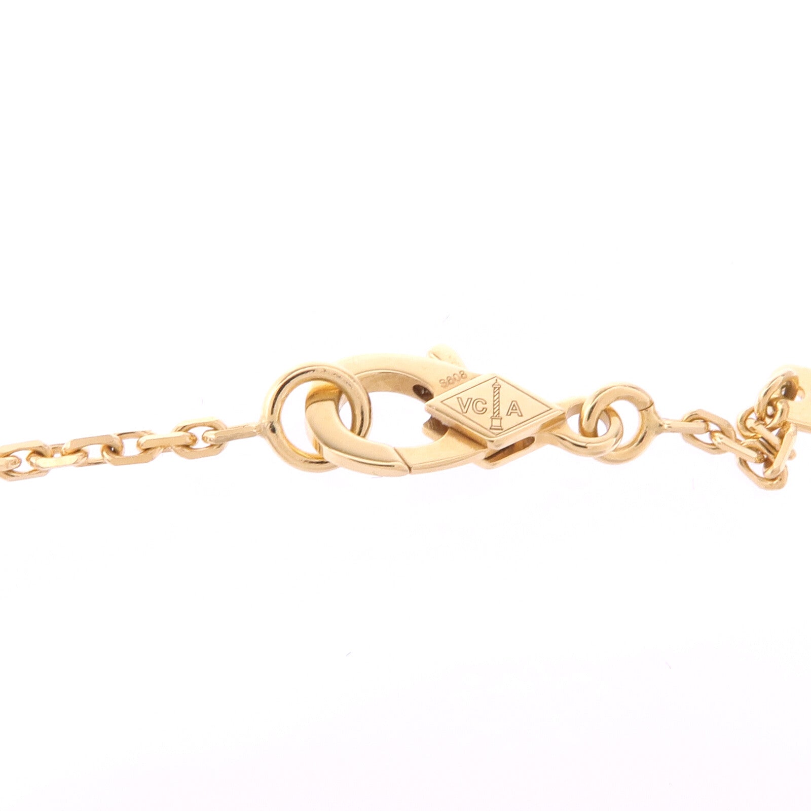 Van Cleef & Arpels 18K黃金Vintage Alhambra項鍊