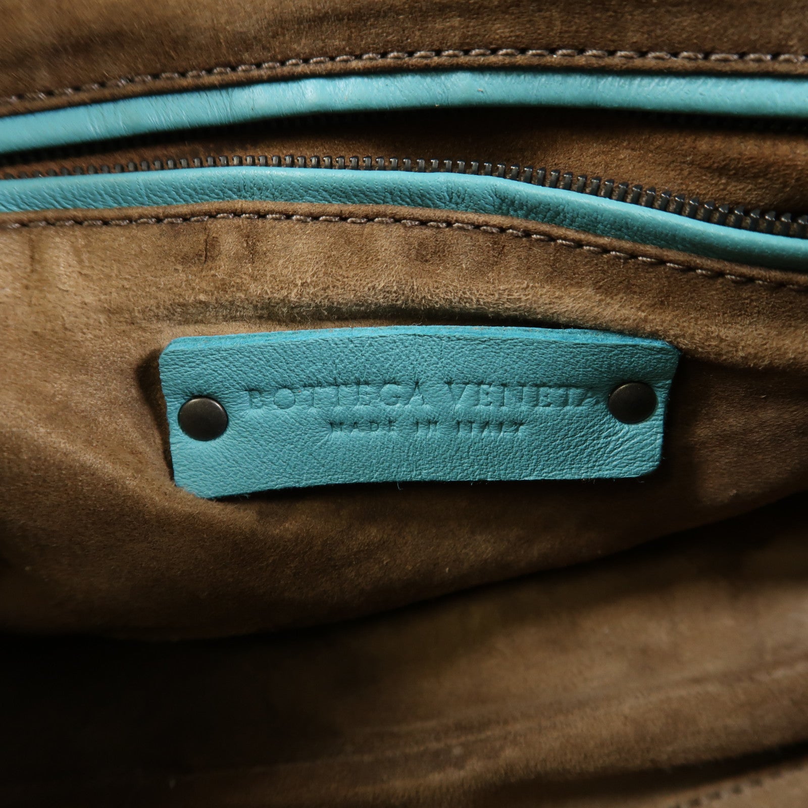 BOTTEGA VENETA 牛皮皮革2 Way Shoulder黑扣手挽肩背兩用袋