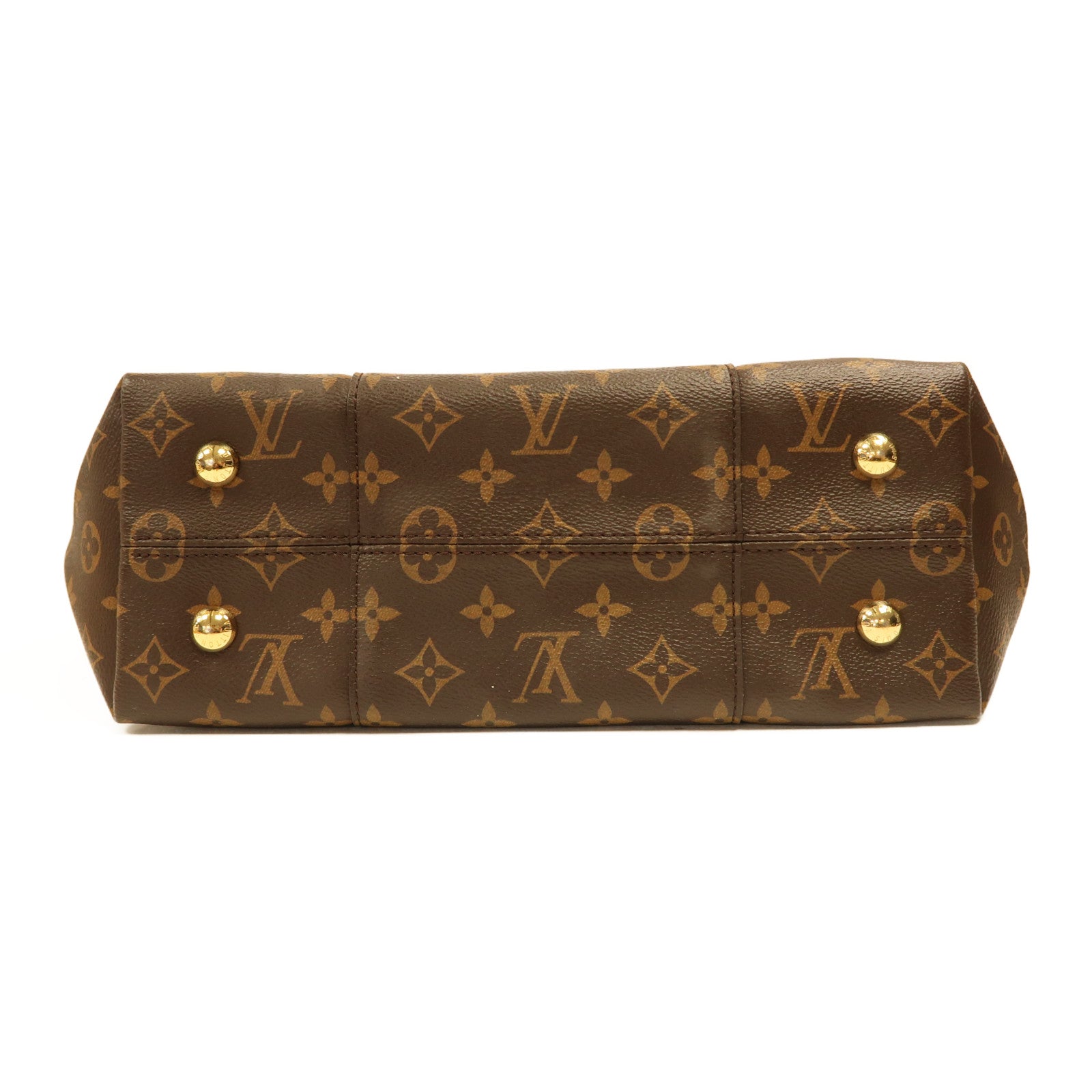 LOUIS VUITTON Monogram Melie金扣手挽肩背兩用袋啡色