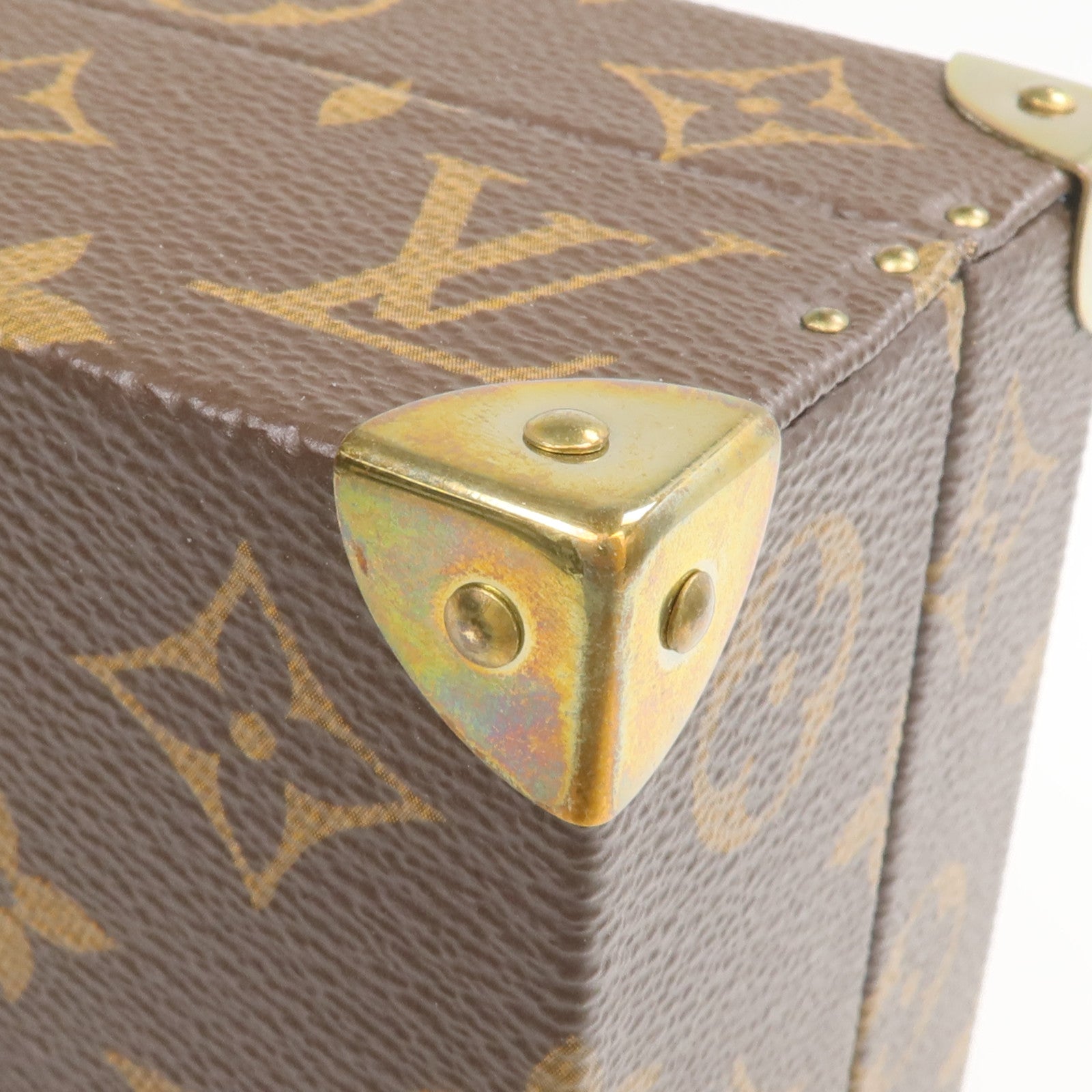 LOUIS VUITTON Monogram Coffret Jewelry Box珠寶盒