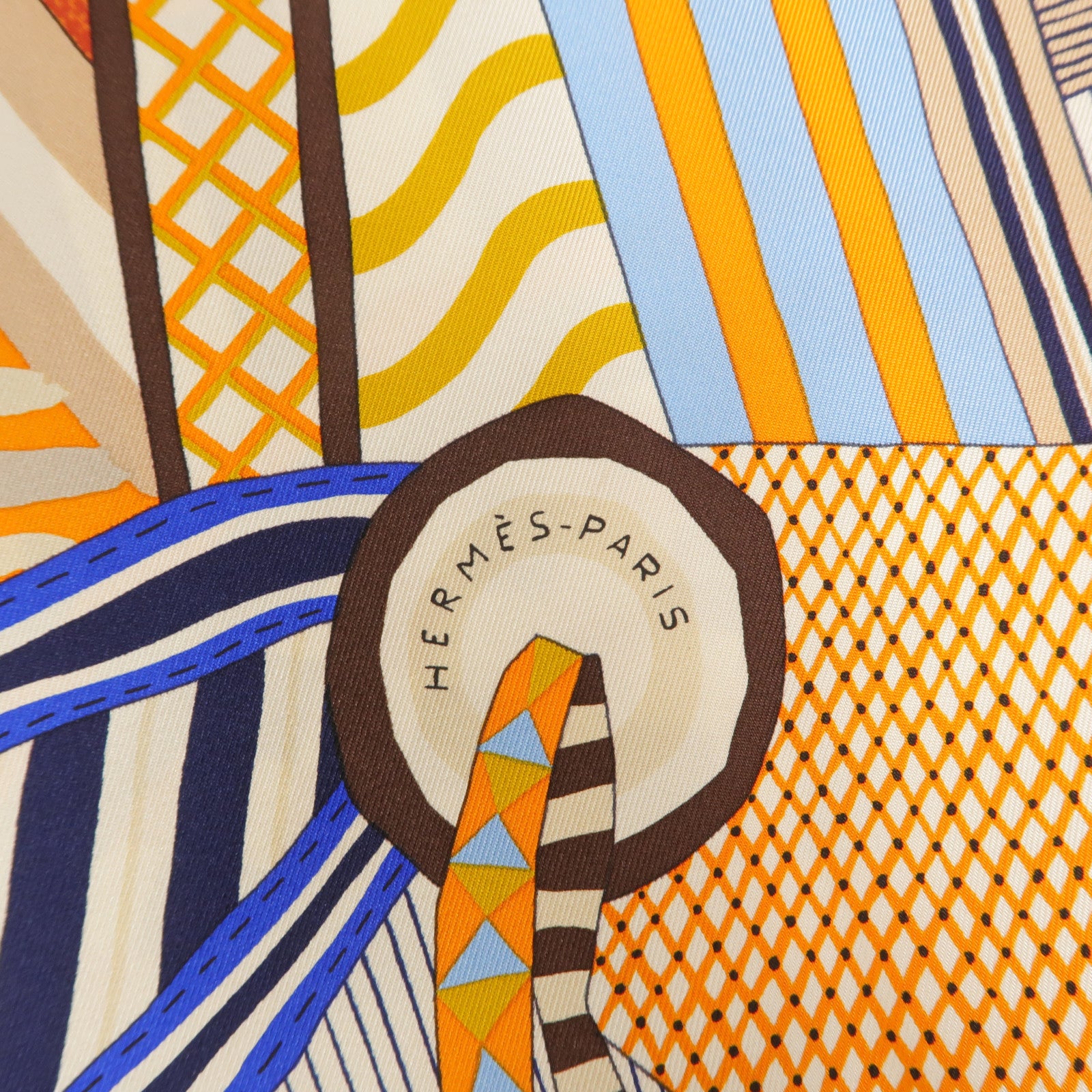 HERMES 絲質Scarf 90X90絲巾