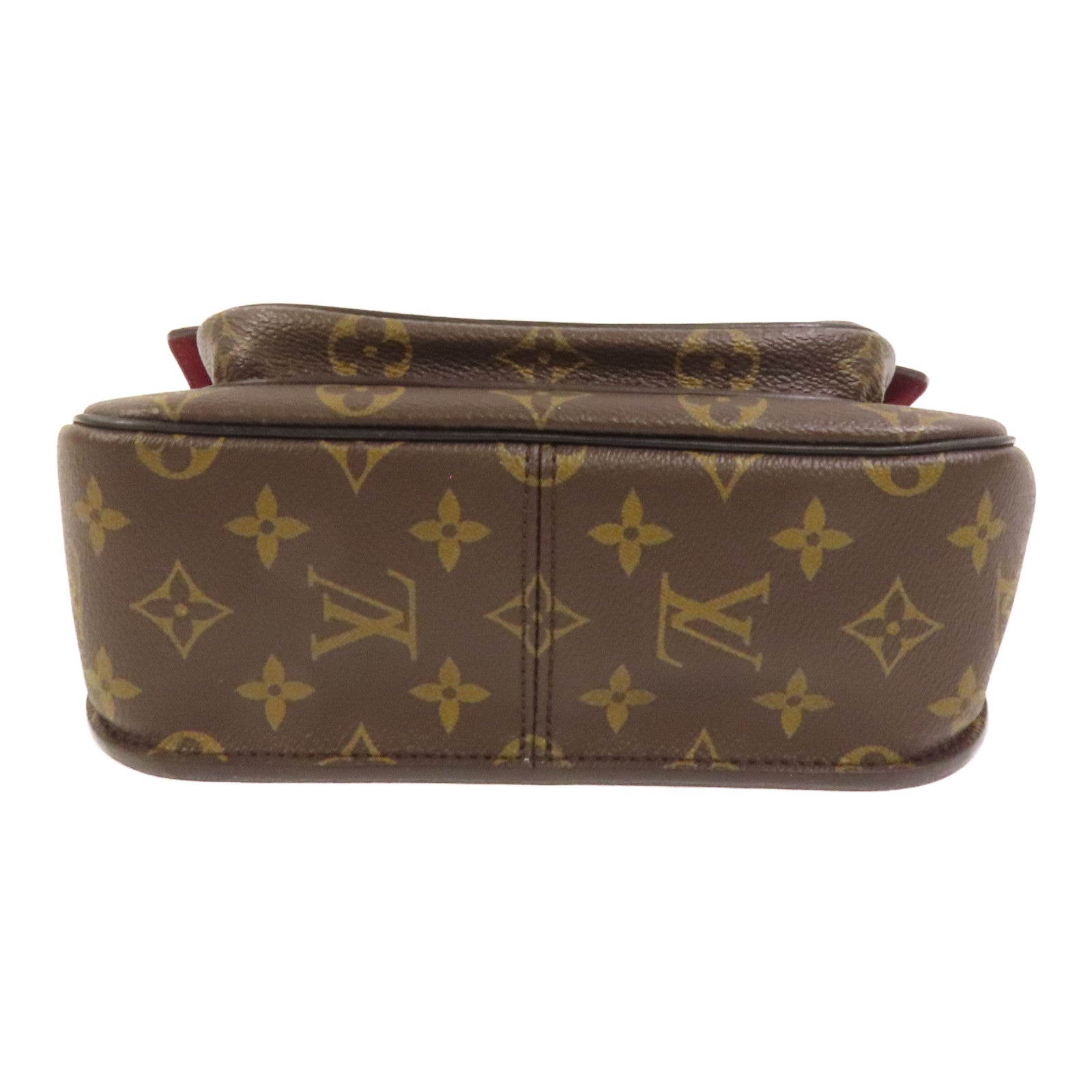 LOUIS VUITTON Monogram Passy金扣肩背袋棕色