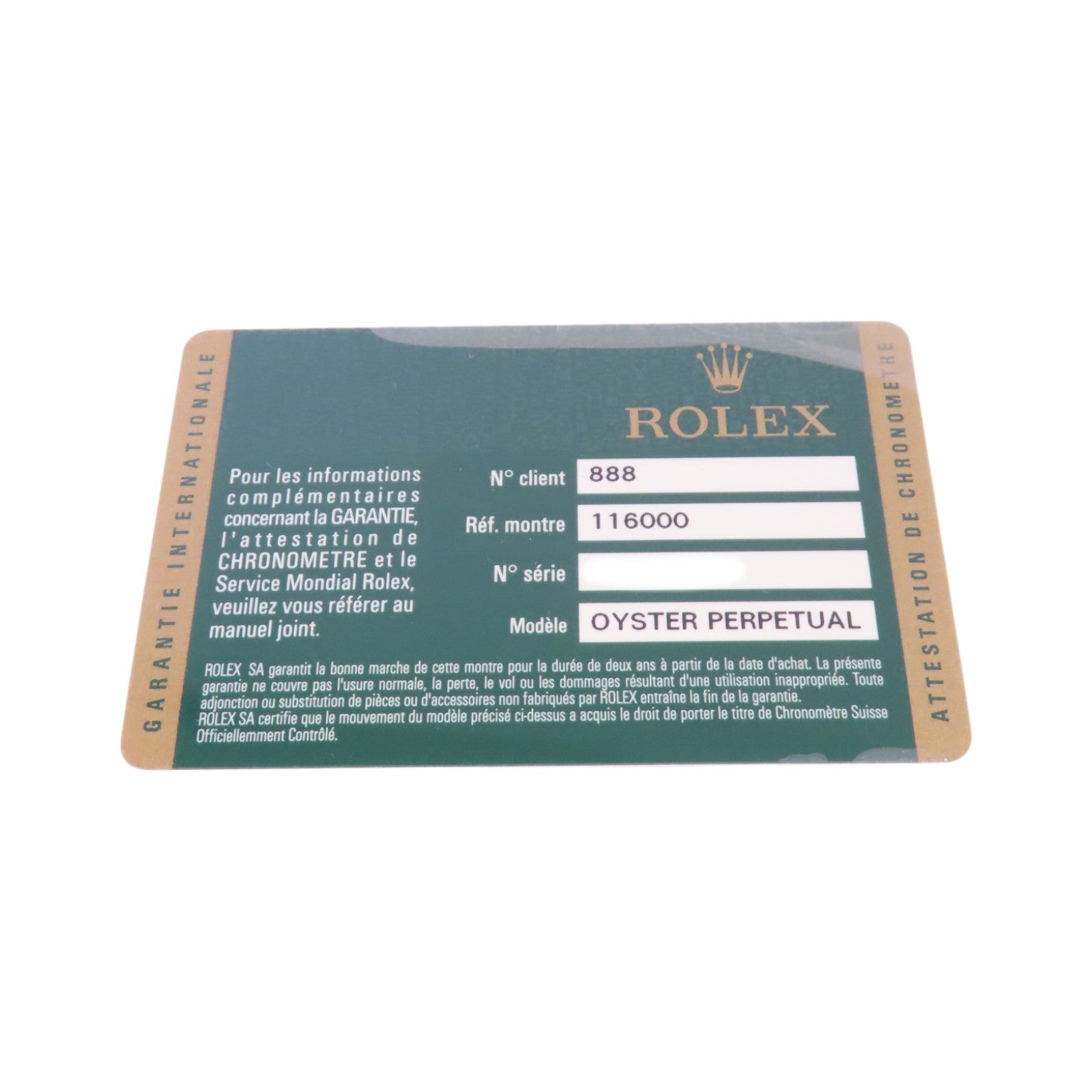 ROLEX Oyster Perpetual 116000 36mm