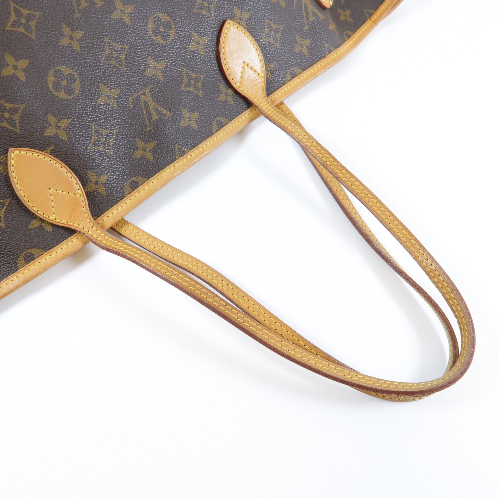LOUIS VUITTON **【激減優惠】Monogram Neverfull GM金扣肩背袋啡色