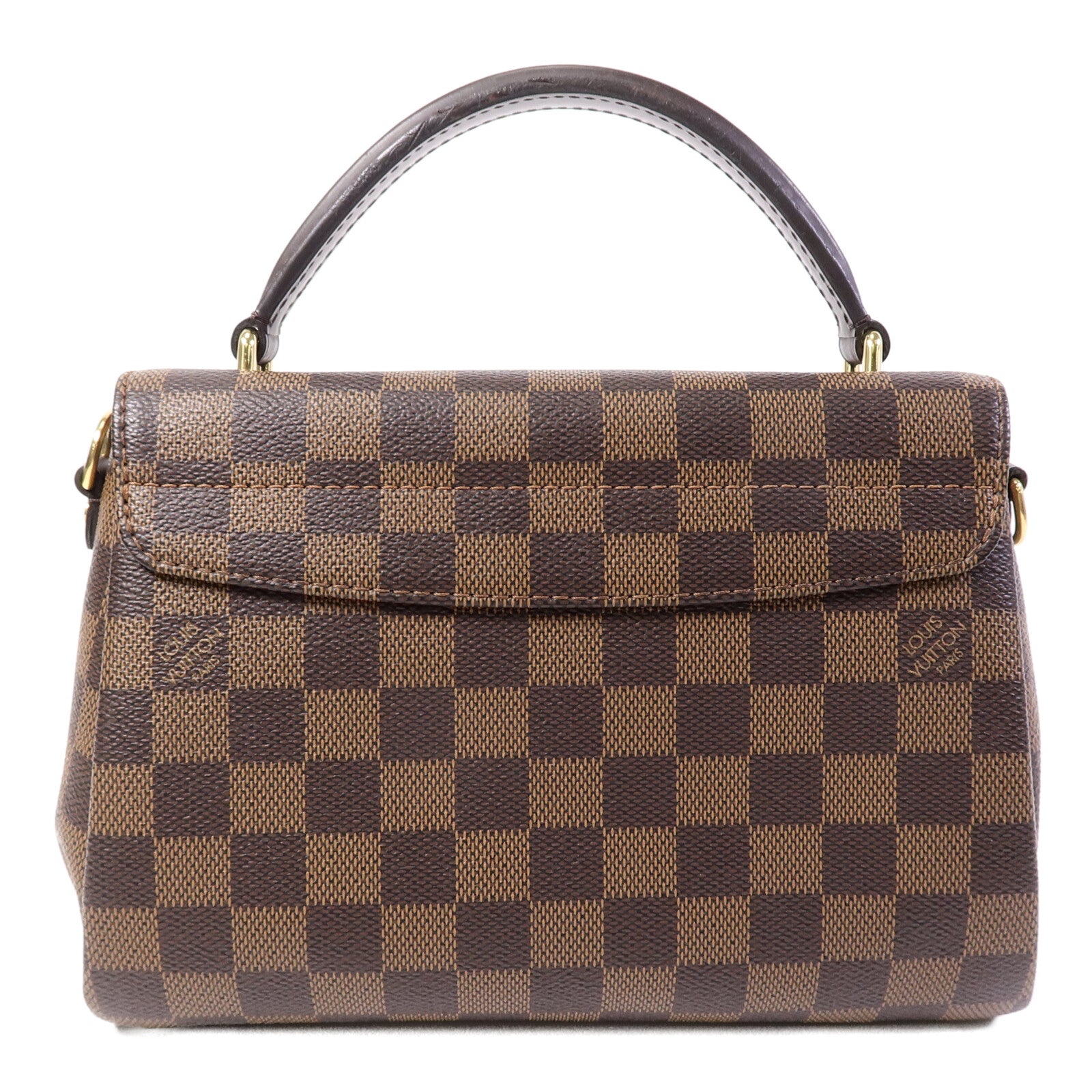 LOUIS VUITTON Damier Croisette手挽肩背兩用袋