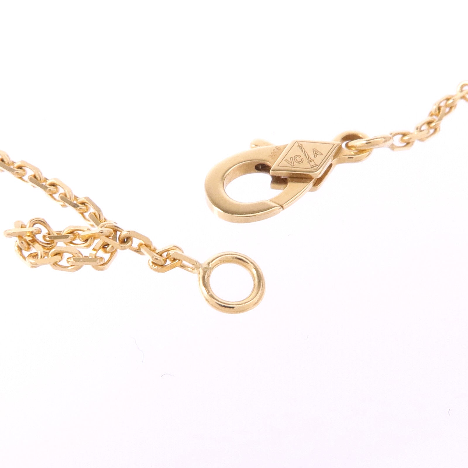 Van Cleef & Arpels 18K黃金Vintage Alhambra項鍊