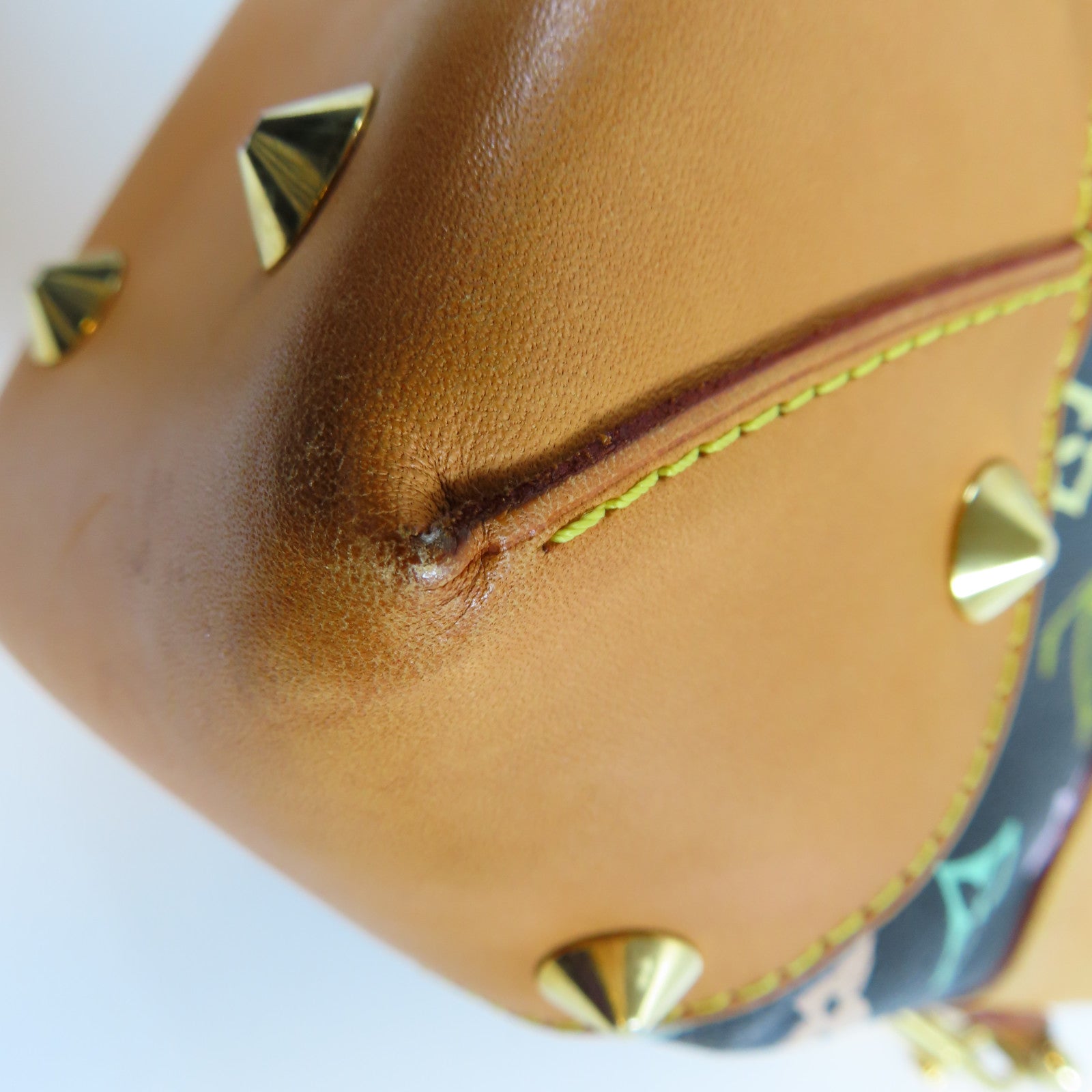 LOUIS VUITTON 【激減優惠】Monogram Multicolore Judy MM金扣手挽肩背兩用袋黑色/啡色