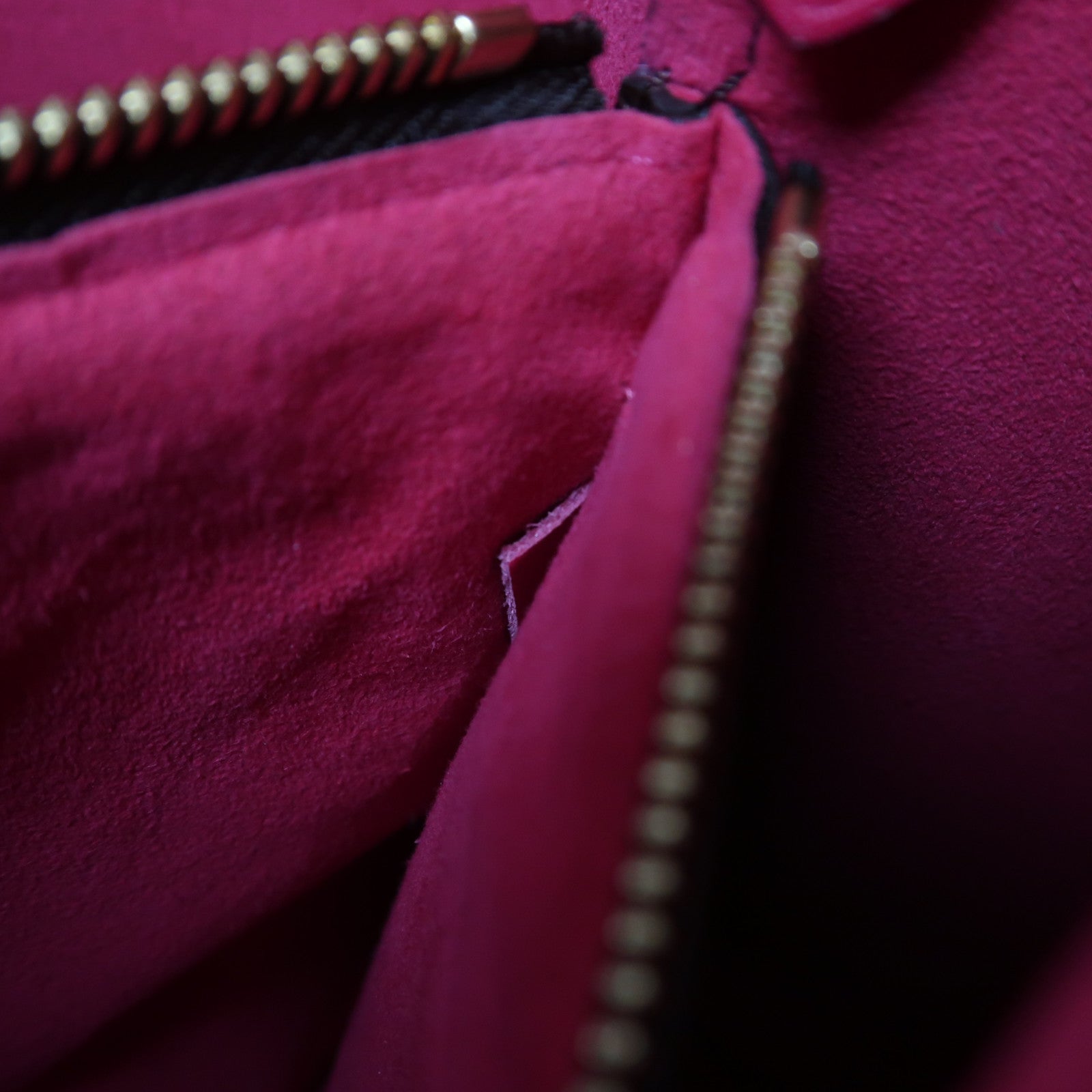 LOUIS VUITTON Monogram Neo Noe金扣肩背袋啡色/紅色