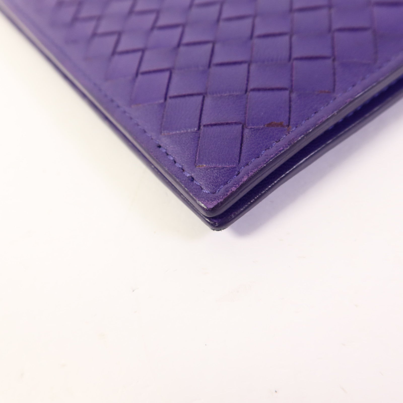 BOTTEGA VENETA 羊皮皮革Bifold Long Wallet長錢包