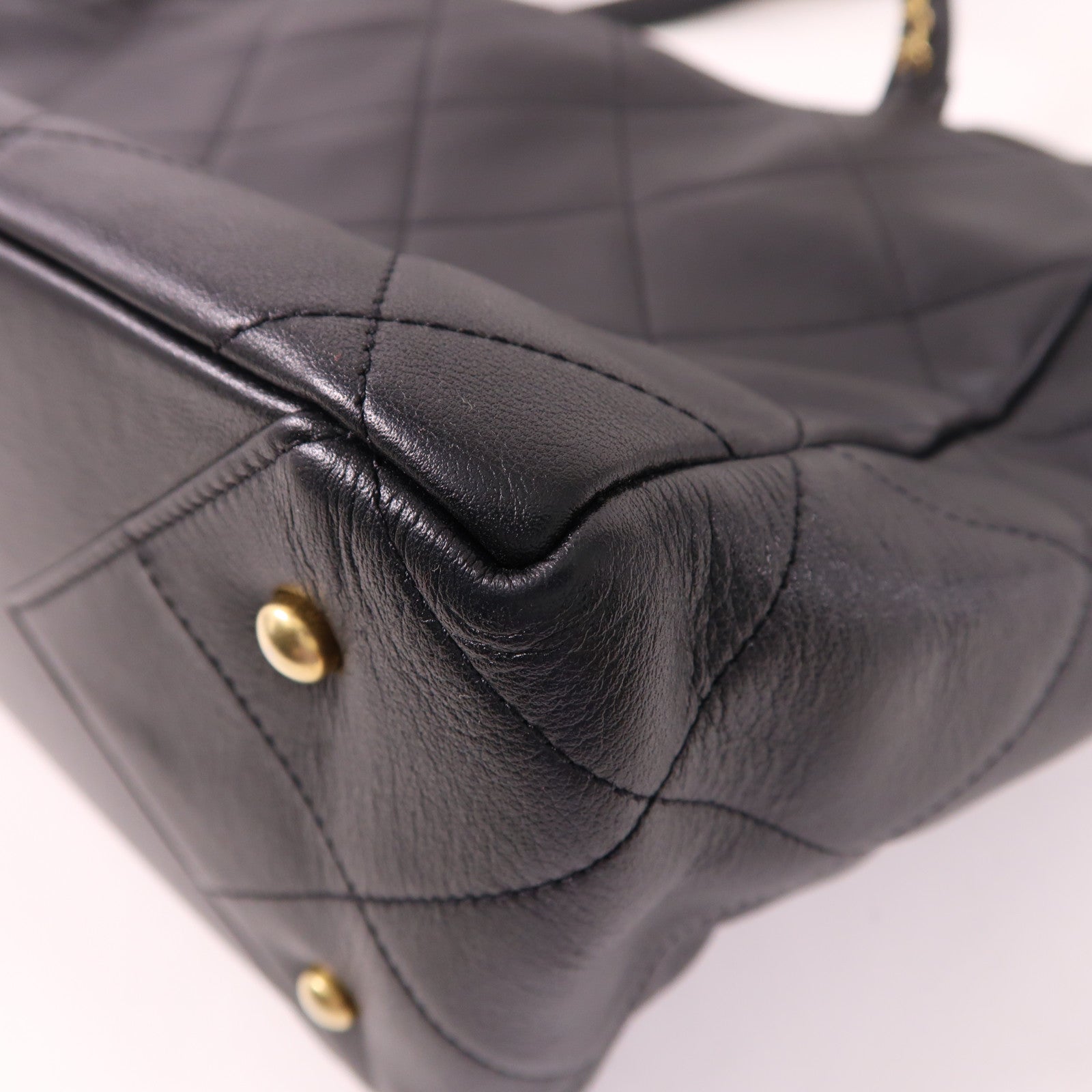 CHANEL 牛皮皮革Booktote金扣肩背袋