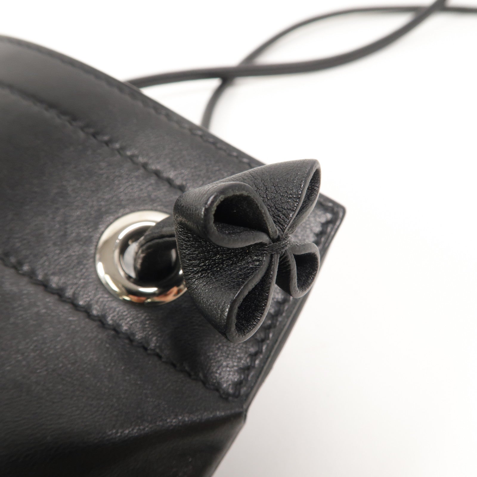 HERMES Swift皮革Aline Mini肩背袋Noir