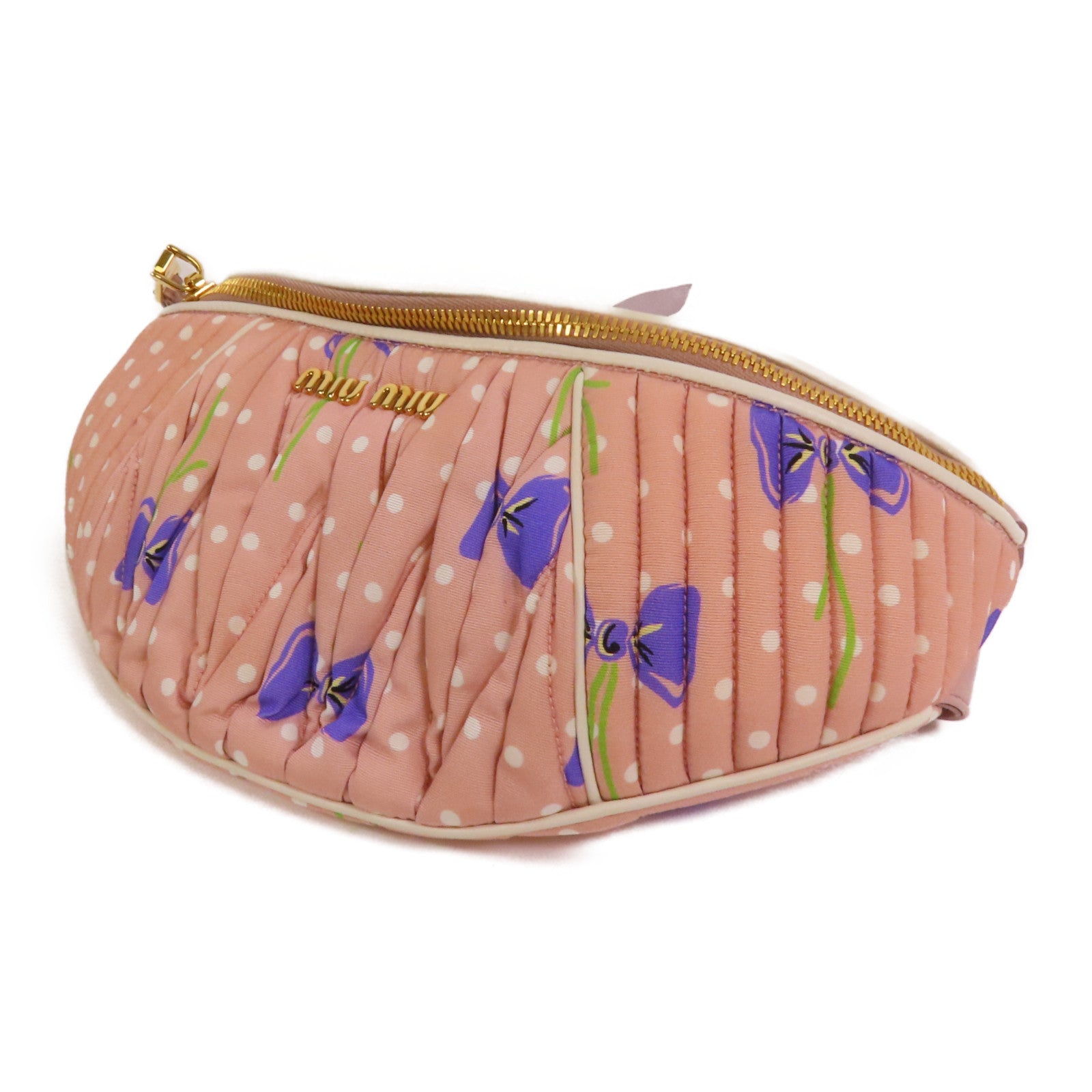 Miu Miu 尼龍Waist Bag金扣腰包