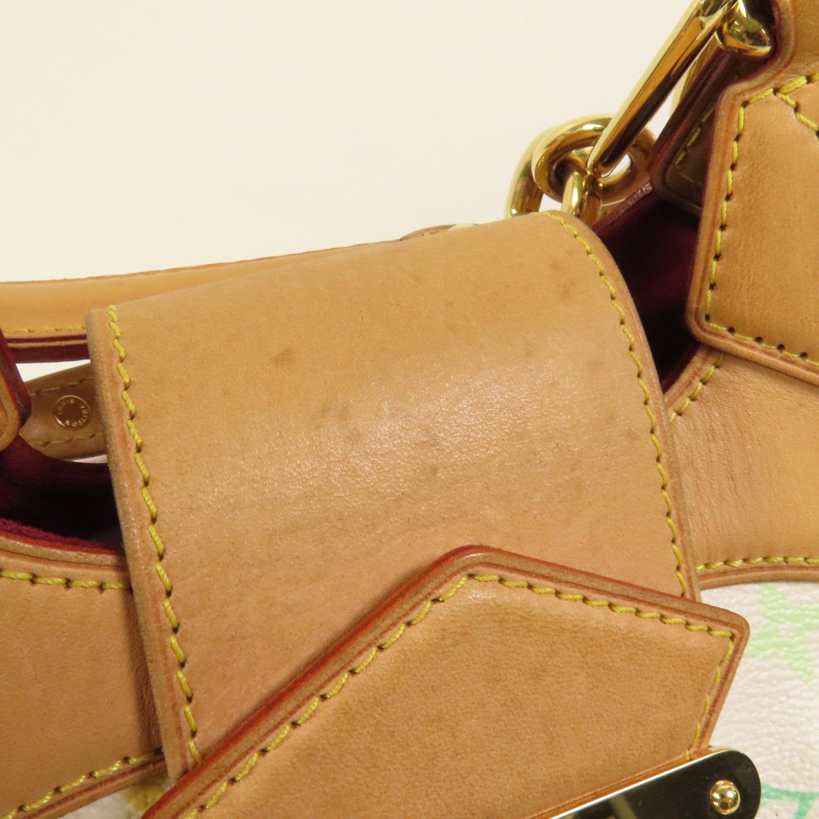 LOUIS VUITTON Monogram Multicolore Ursula金扣手挽袋
