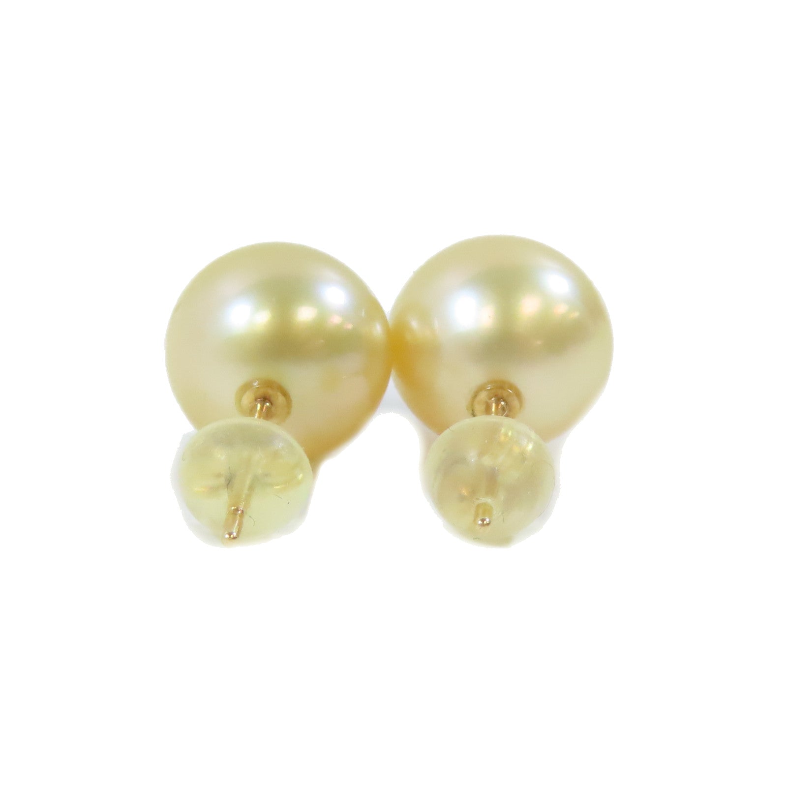 JEWELRY 18K黃金Pierced Pearl Earring珍珠耳環
