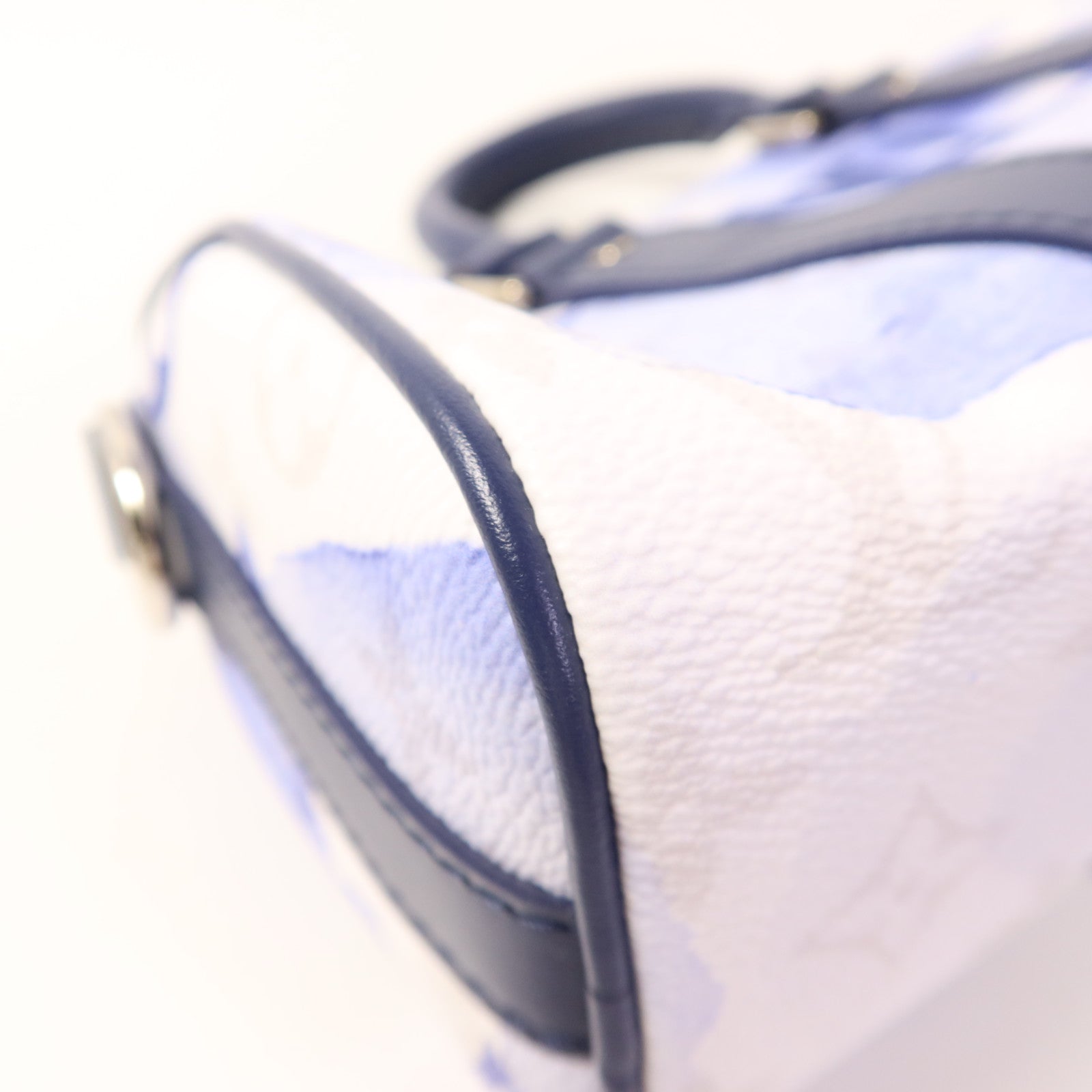 LOUIS VUITTON Watercolor Monogram Keepall XS銀扣手挽肩背兩用袋