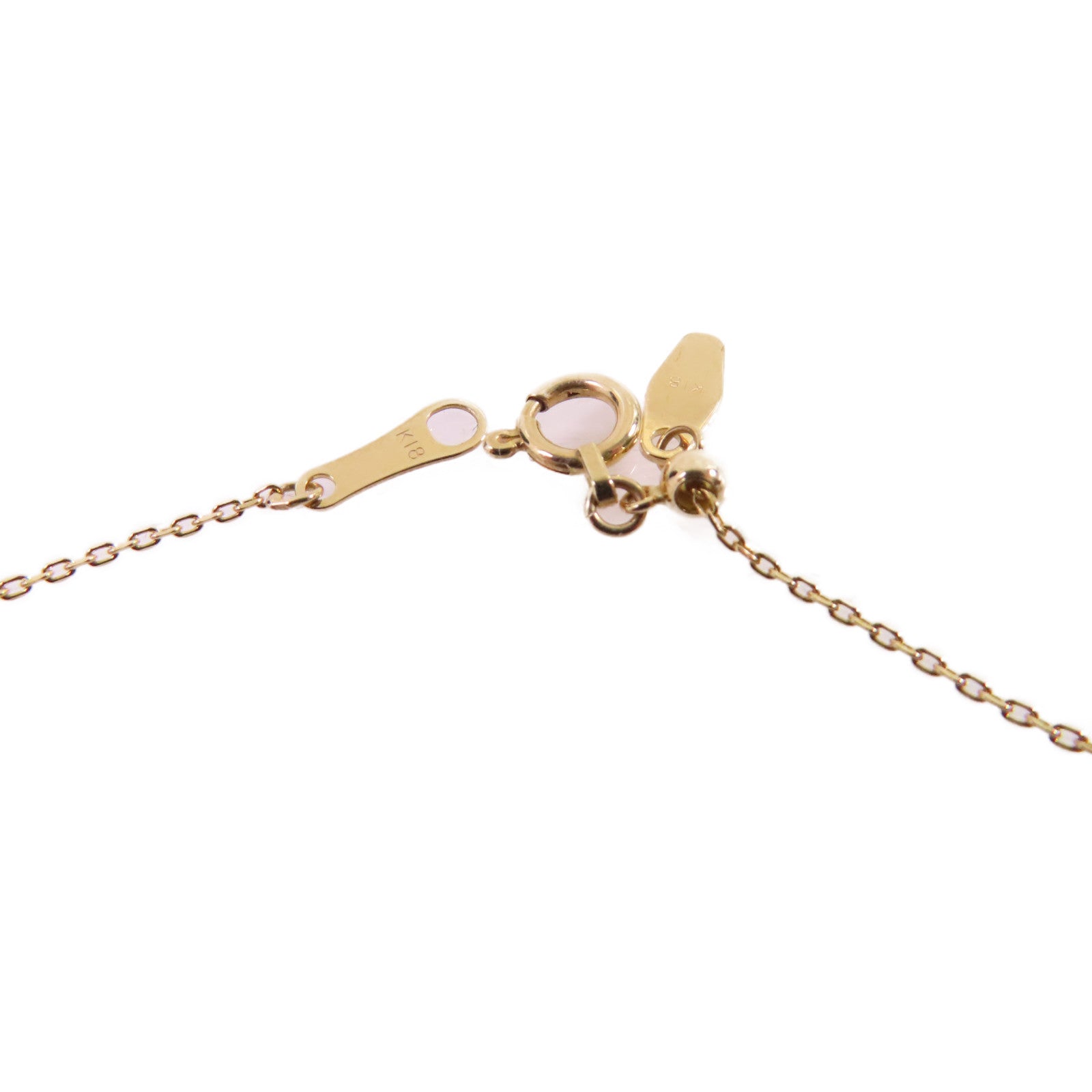 JEWELRY 【激減優惠】18K黃金Diamond Necklace 0.20ct鑽石項鏈