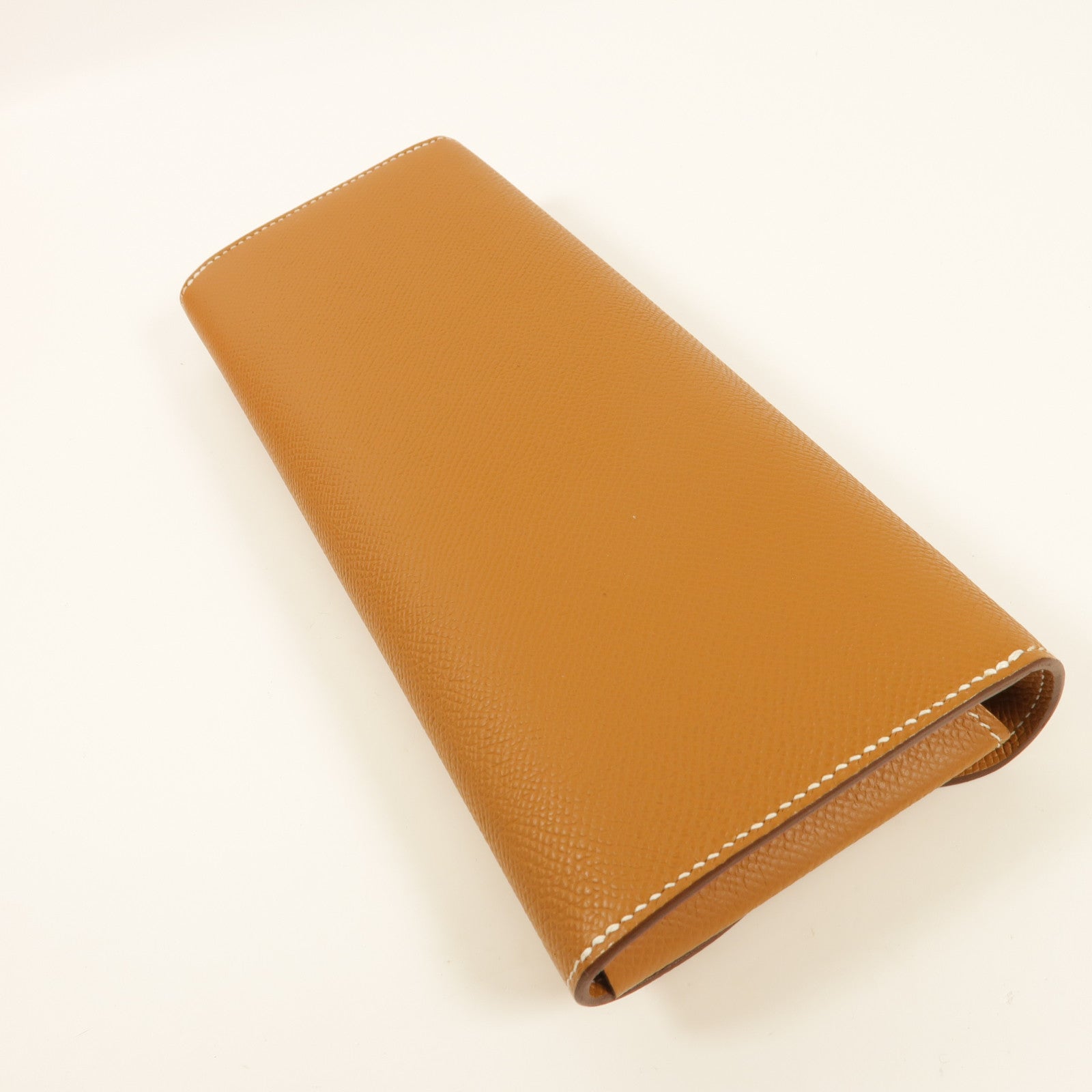 HERMES Epsom皮革Chaine d'Ancre To Go銀扣肩背袋Gold