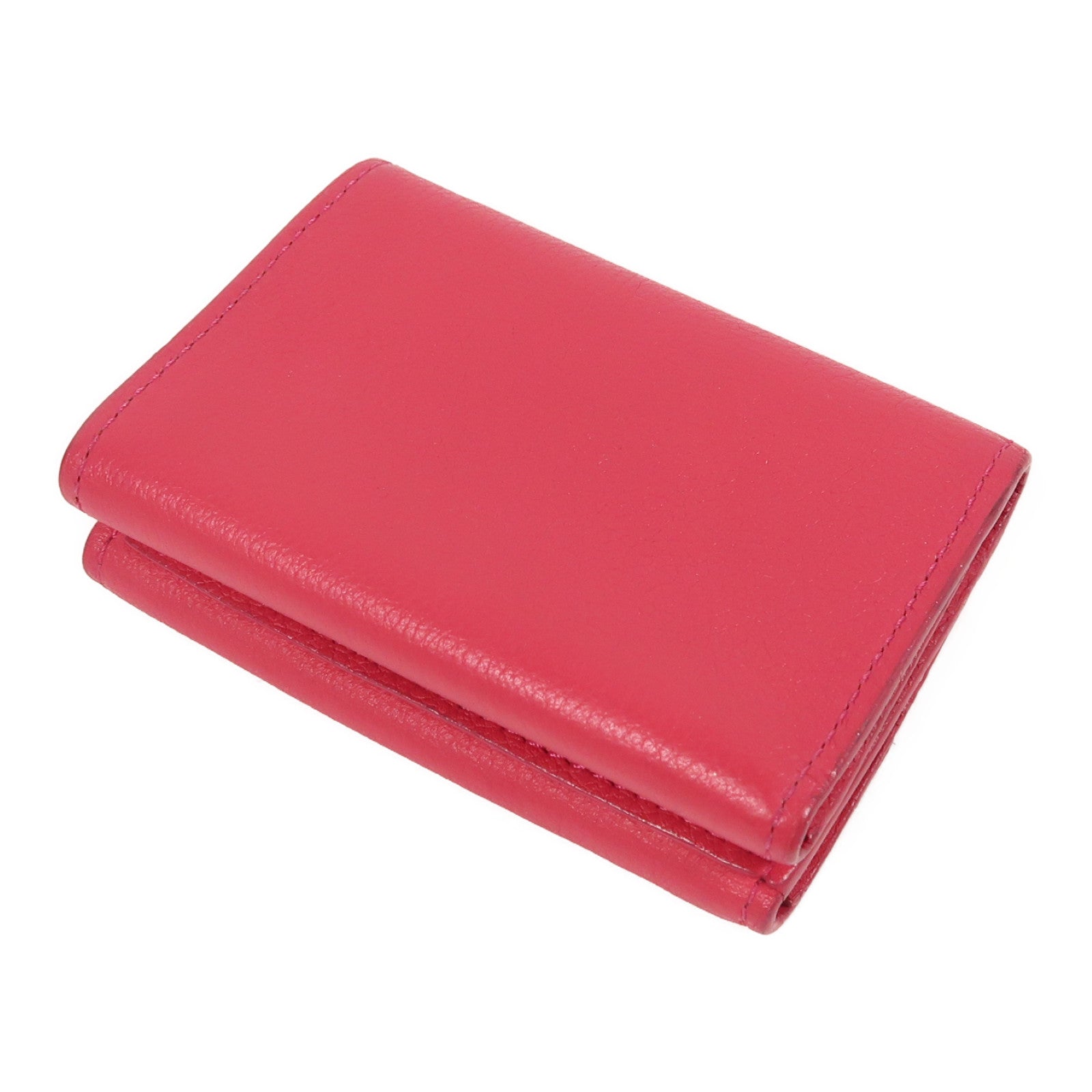 LOUIS VUITTON LV SHW Portefeuille Rock Mini Wallet M81886 Calfskin Leather Pink