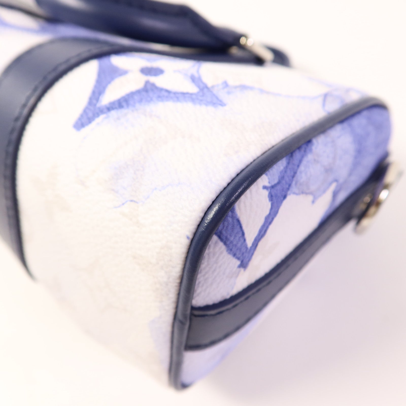 LOUIS VUITTON Watercolor Monogram Keepall XS銀扣手挽肩背兩用袋