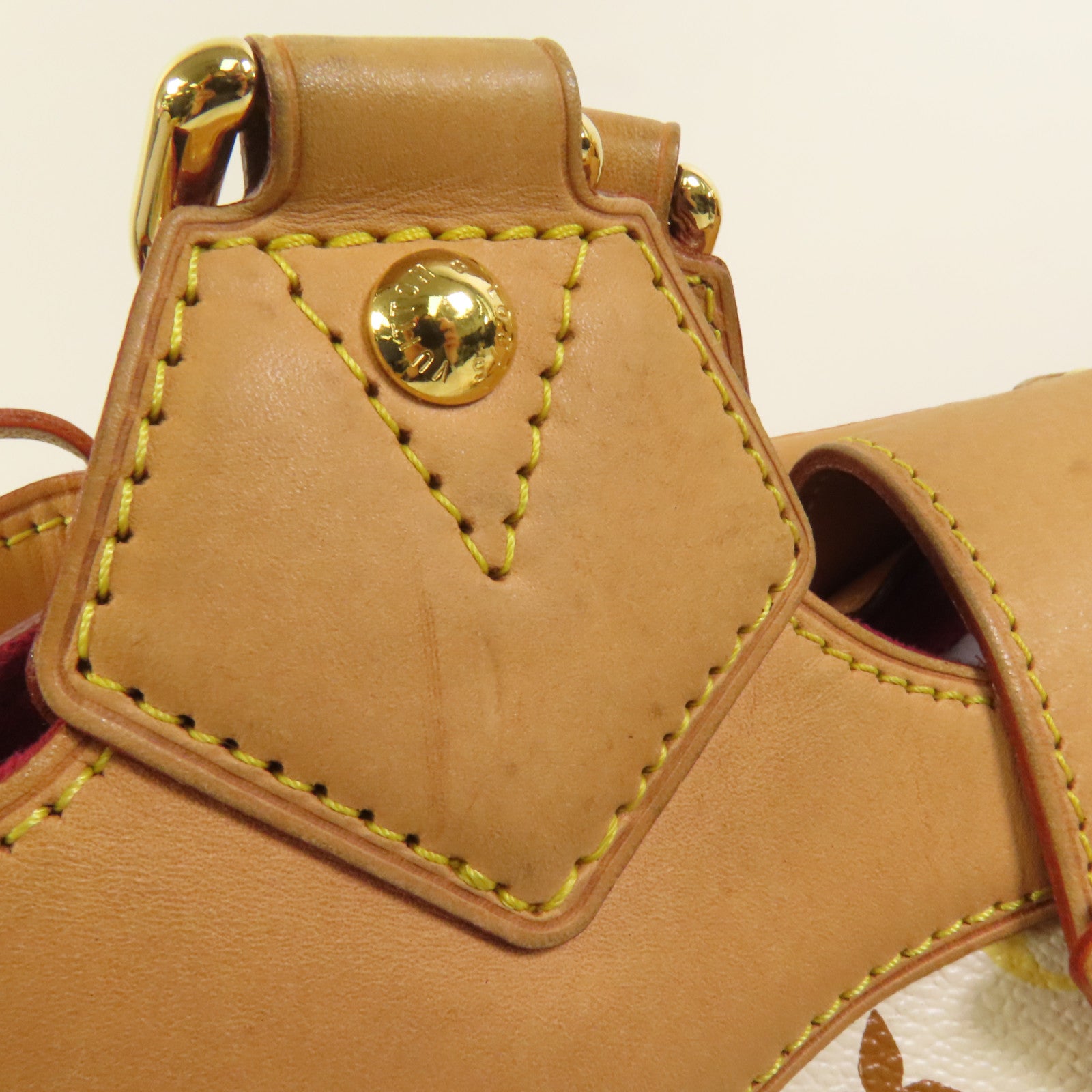 LOUIS VUITTON Monogram Multicolore Ursula金扣手挽袋
