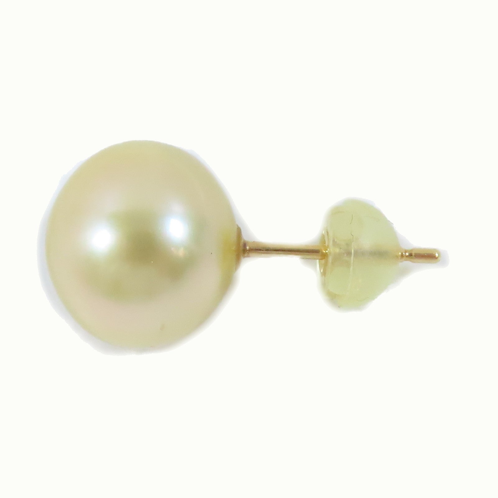 JEWELRY 18K黃金Pierced Pearl Earring珍珠耳環