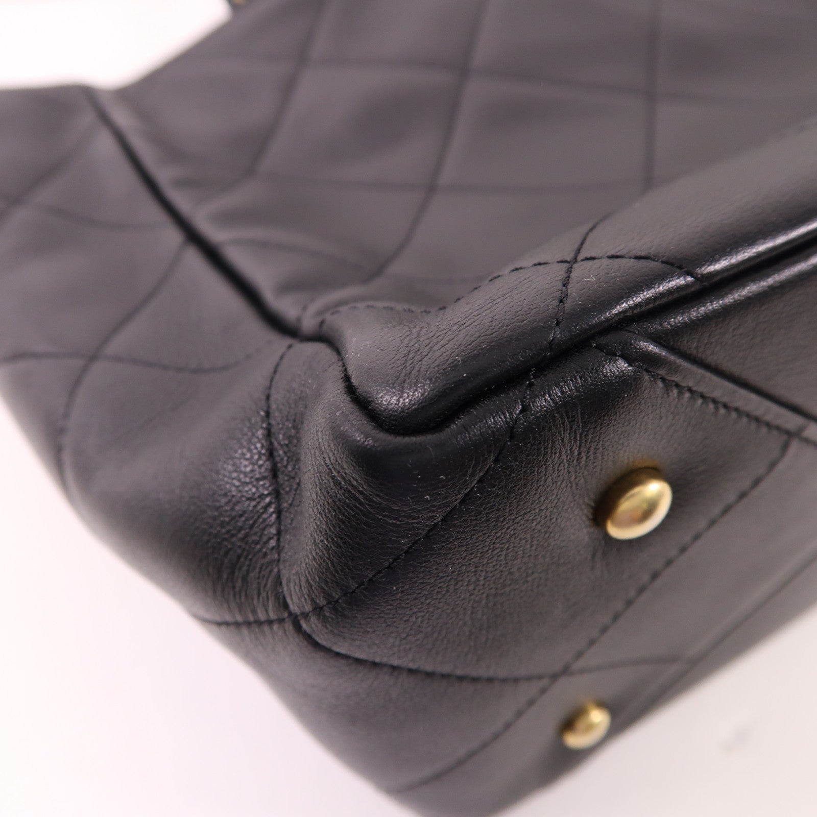 CHANEL 牛皮皮革Booktote金扣肩背袋