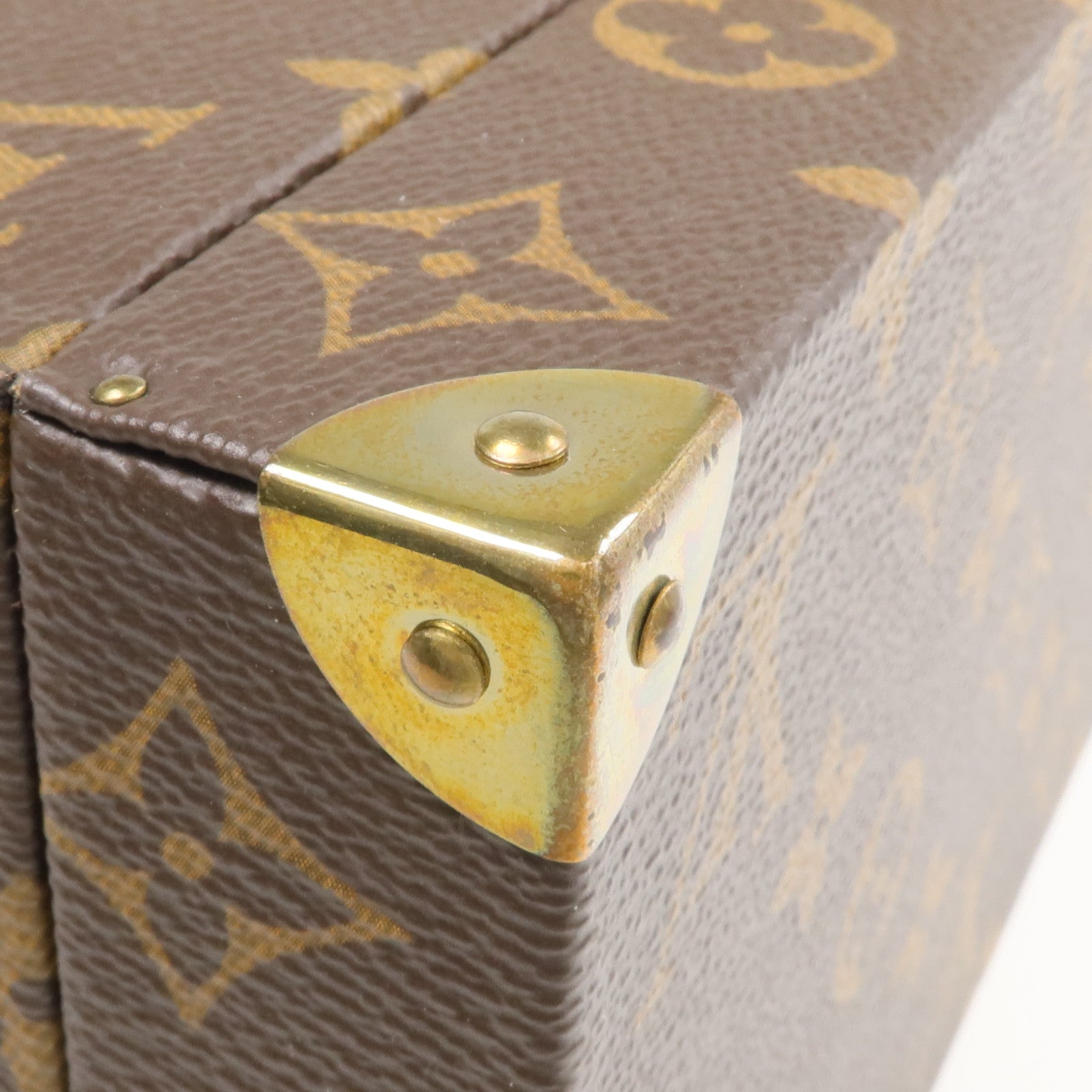LOUIS VUITTON Monogram Coffret Jewelry Box珠寶盒