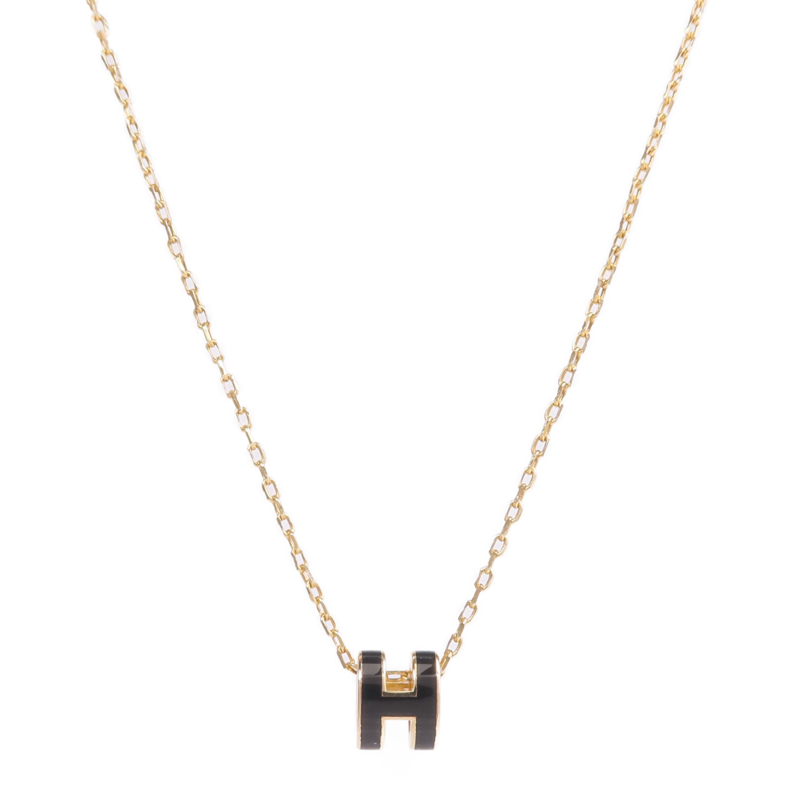 HERMES 金屬Mini Pop H項鍊