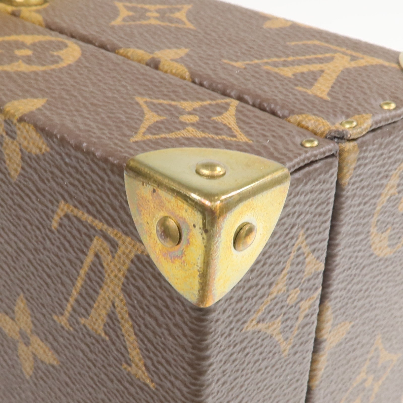 LOUIS VUITTON Monogram Coffret Jewelry Box珠寶盒